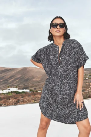By bar Jurken<Amber Paper Dress