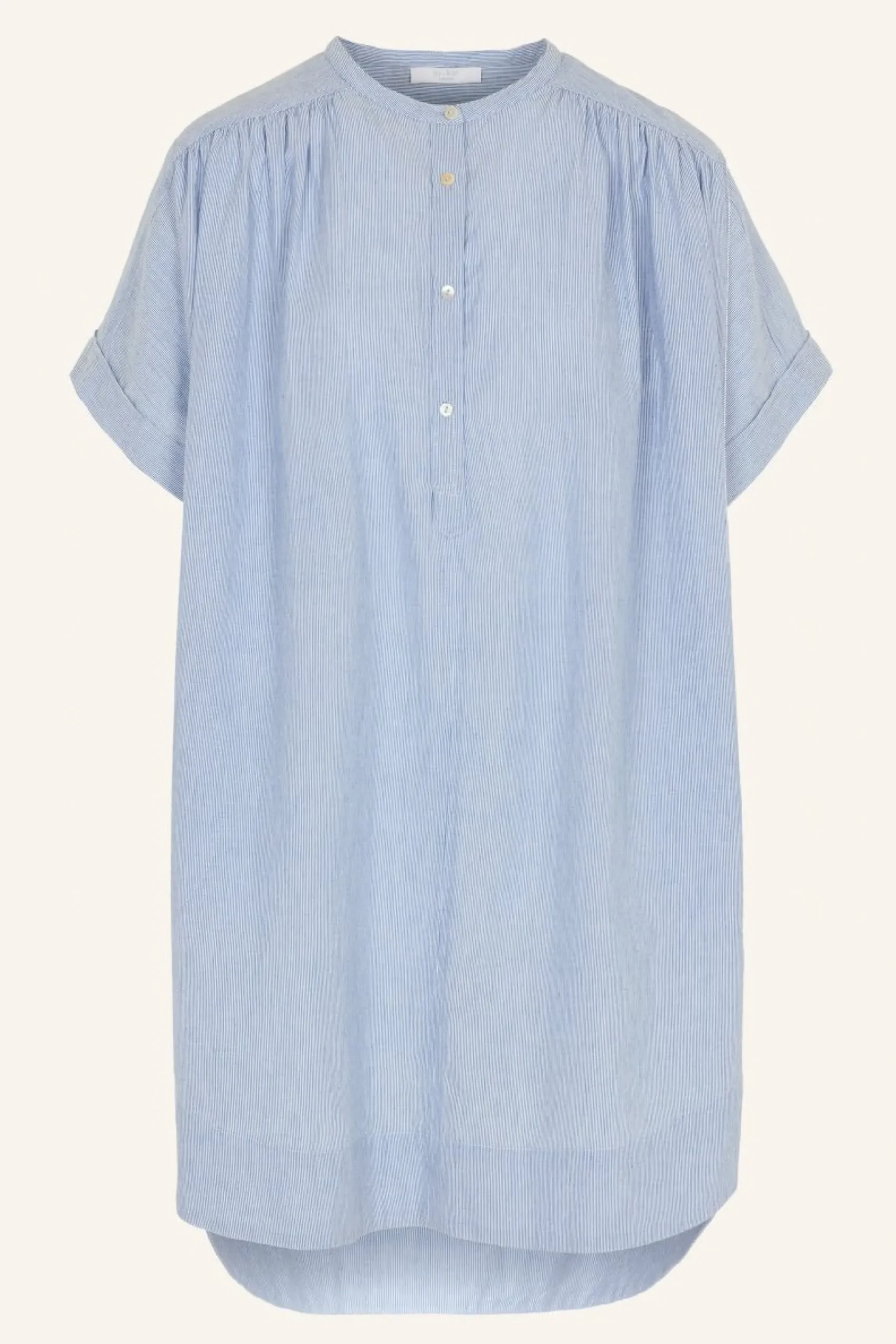 By bar Jurken<Amber Pin Stripe Dress
