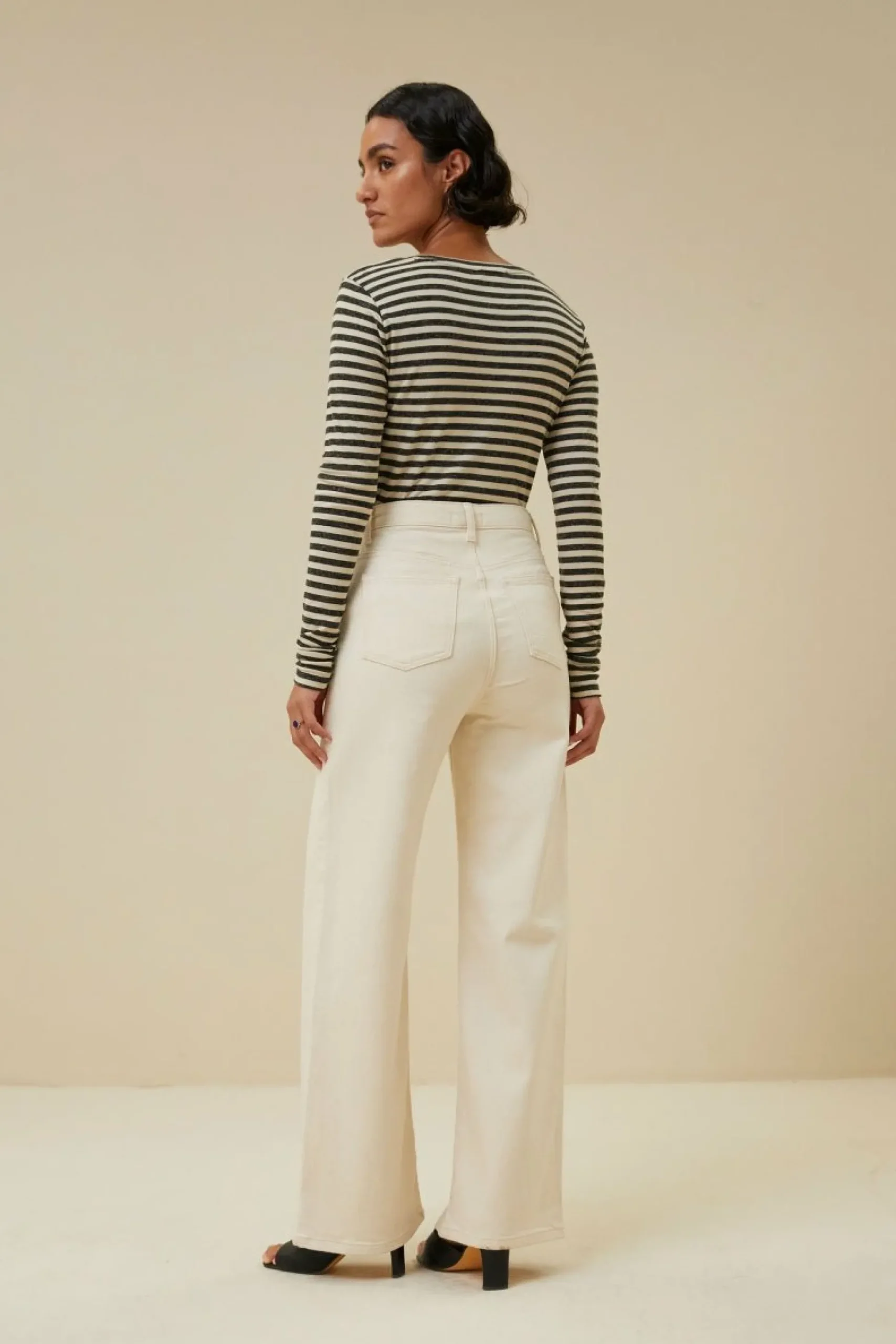 By bar Tops & Shirts<Basic Ls Stripe Top