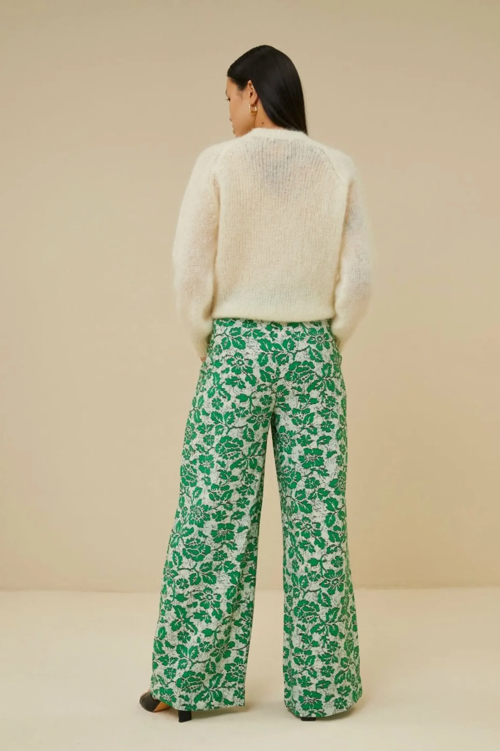 By bar Broeken<Benji Batik Flower Pant