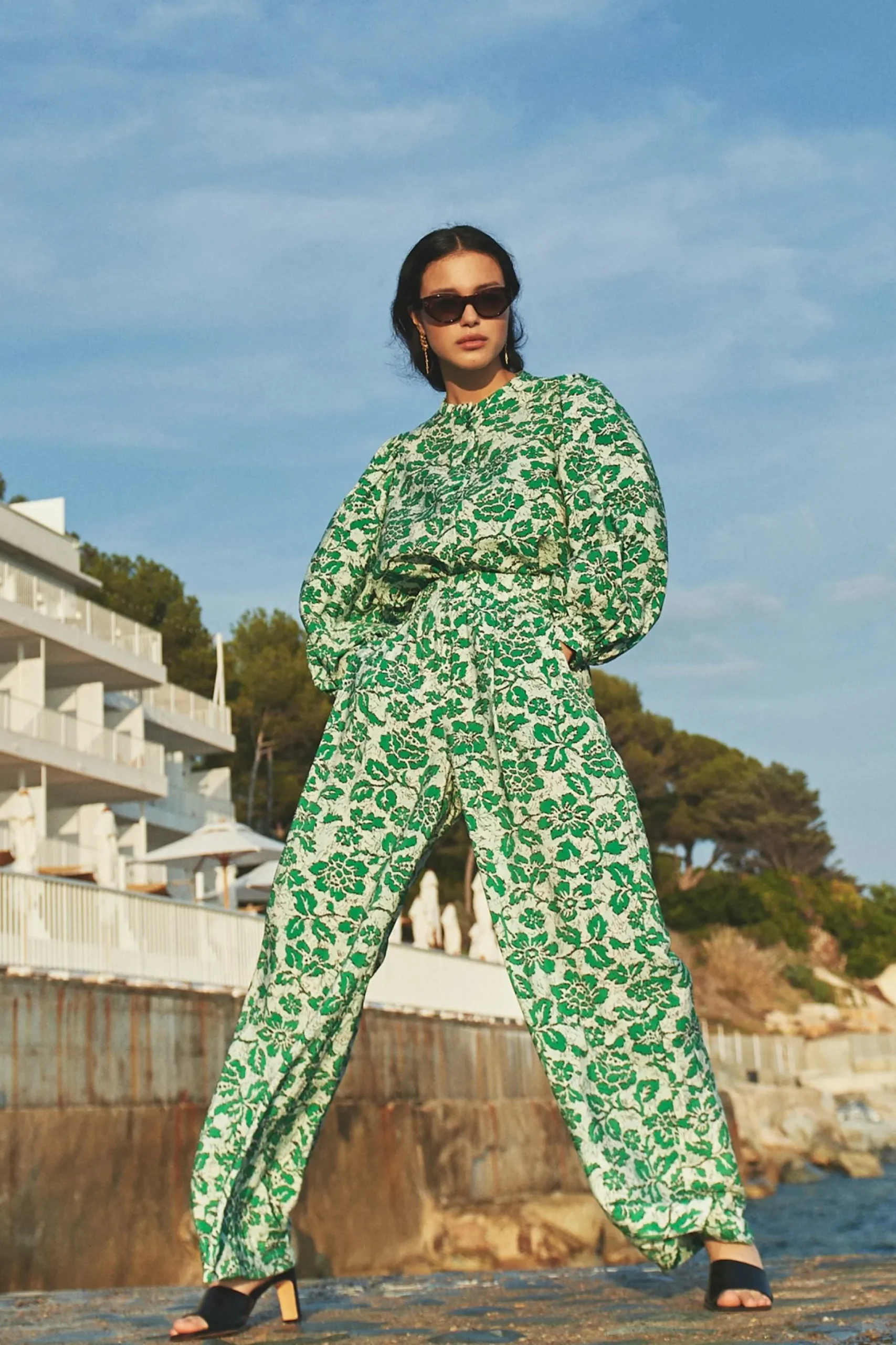 By bar Co-Ord Sets<Benji Batik Flower Pant