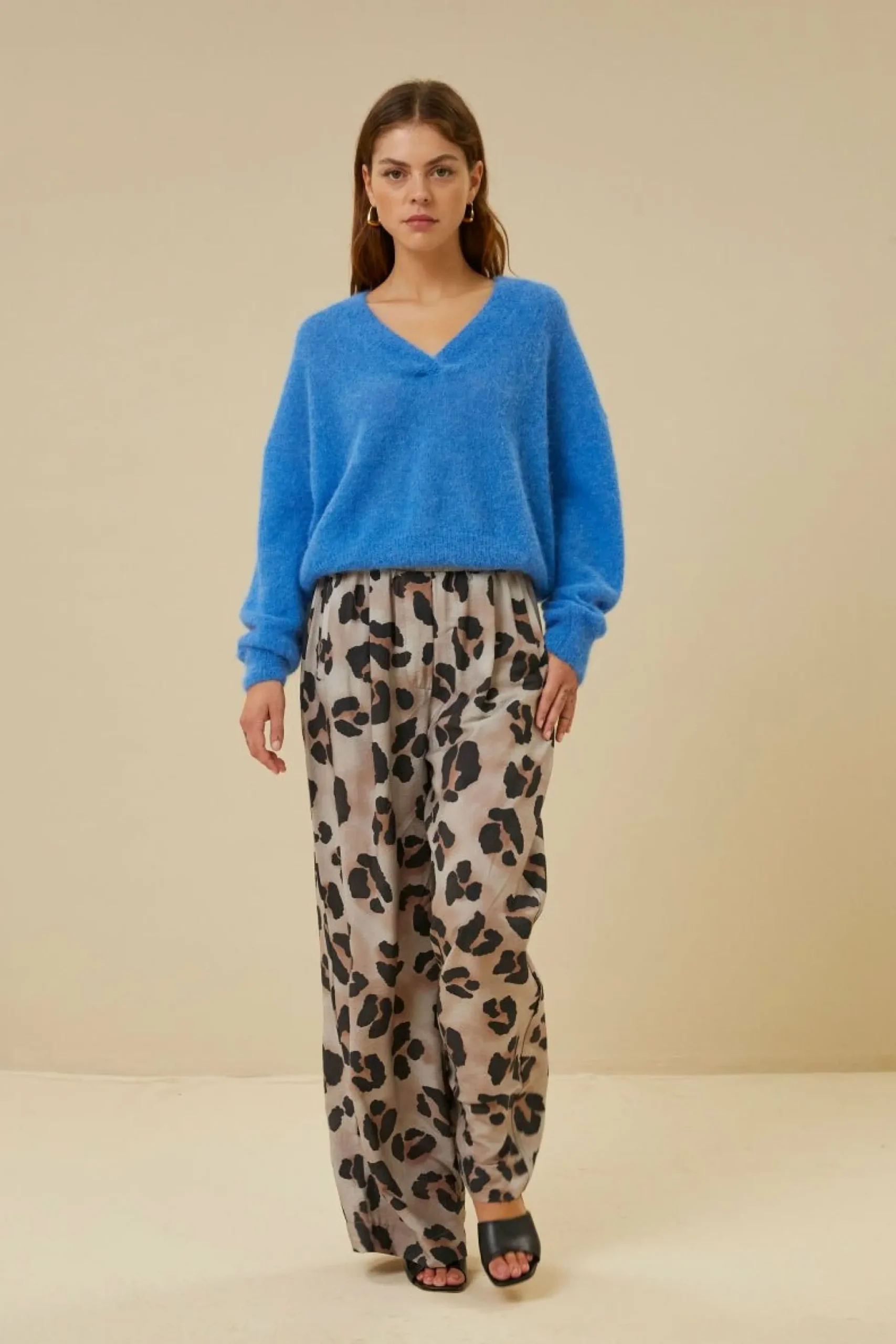 By bar Broeken<Benji Cheetah Pant