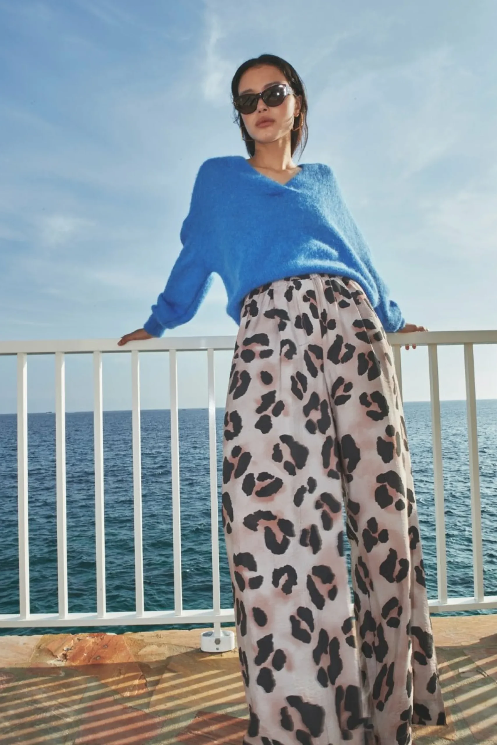 By bar Broeken<Benji Cheetah Pant