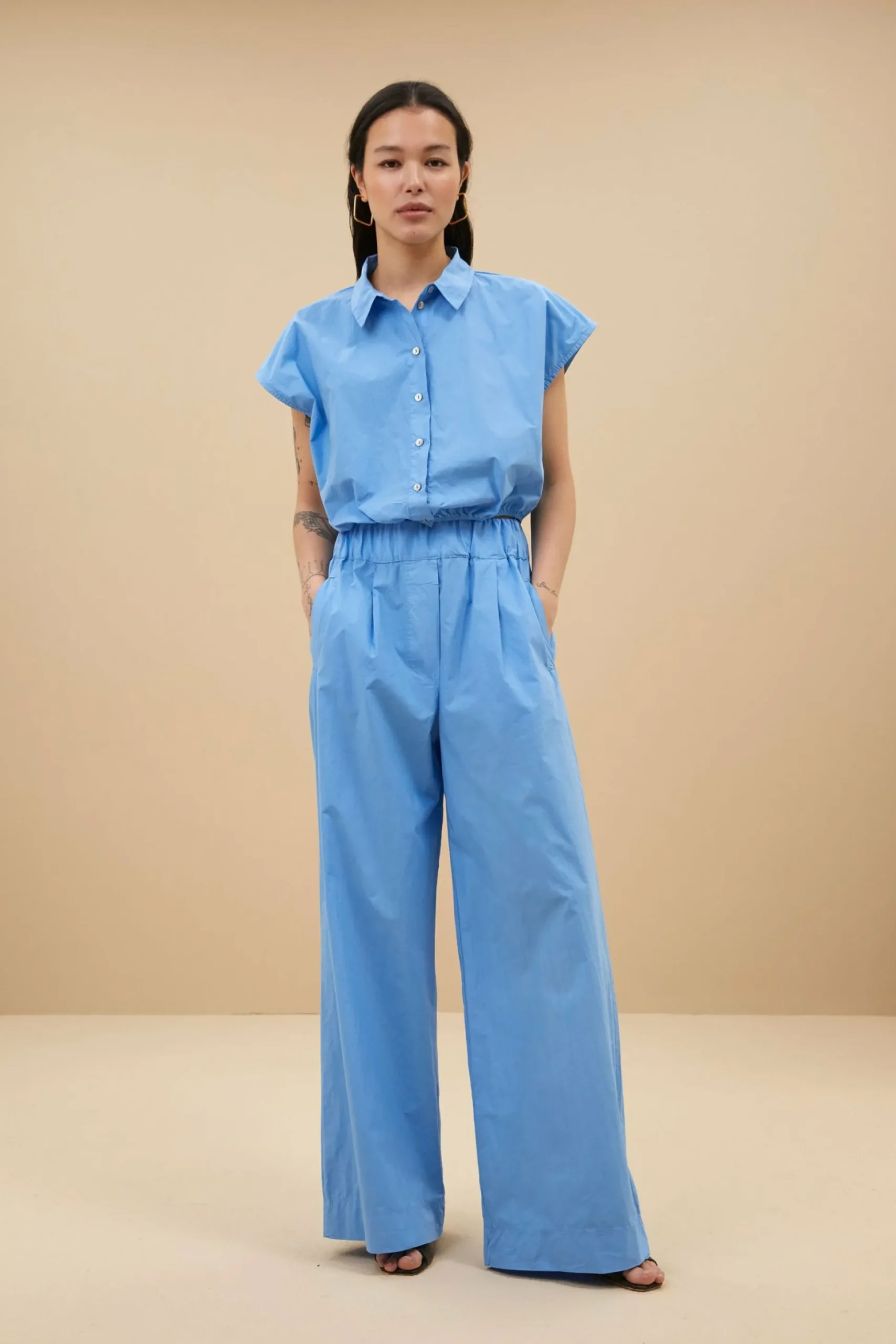 By bar Co-Ord Sets<Benji Poplin Pant