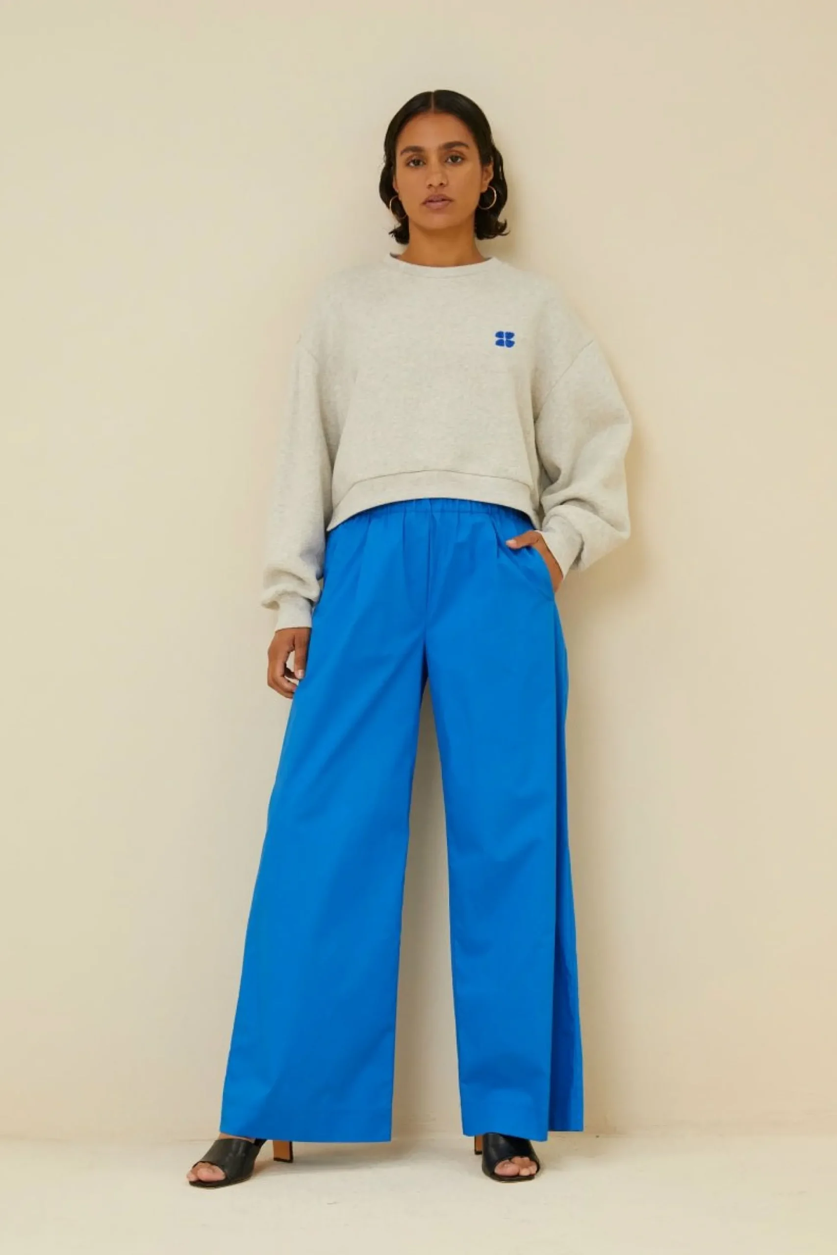By bar Broeken<Benji Poplin Pants