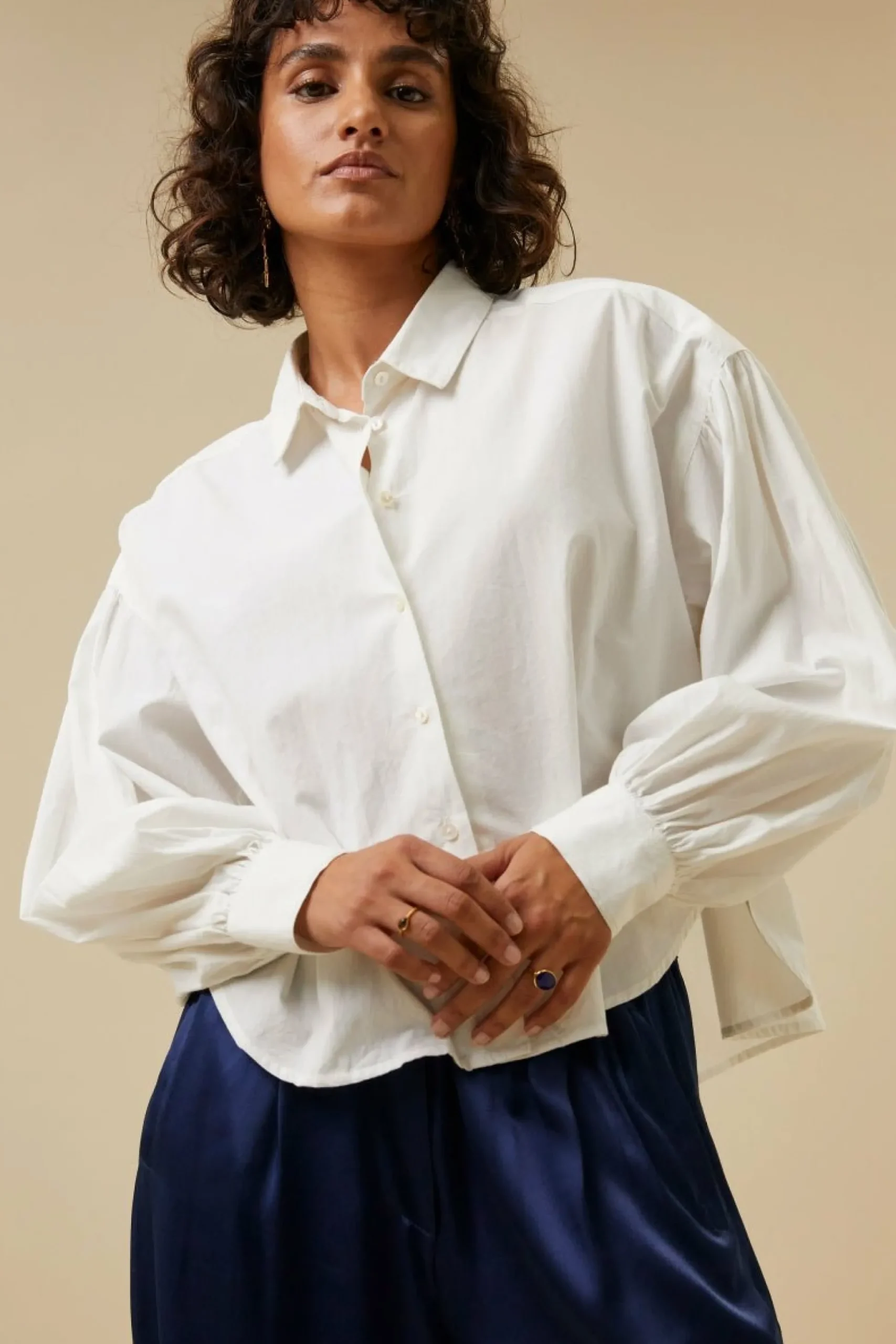 By bar Broeken<Benji Satin Pant