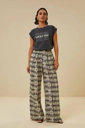 By bar Broeken<Benji Tie Dyed Pant