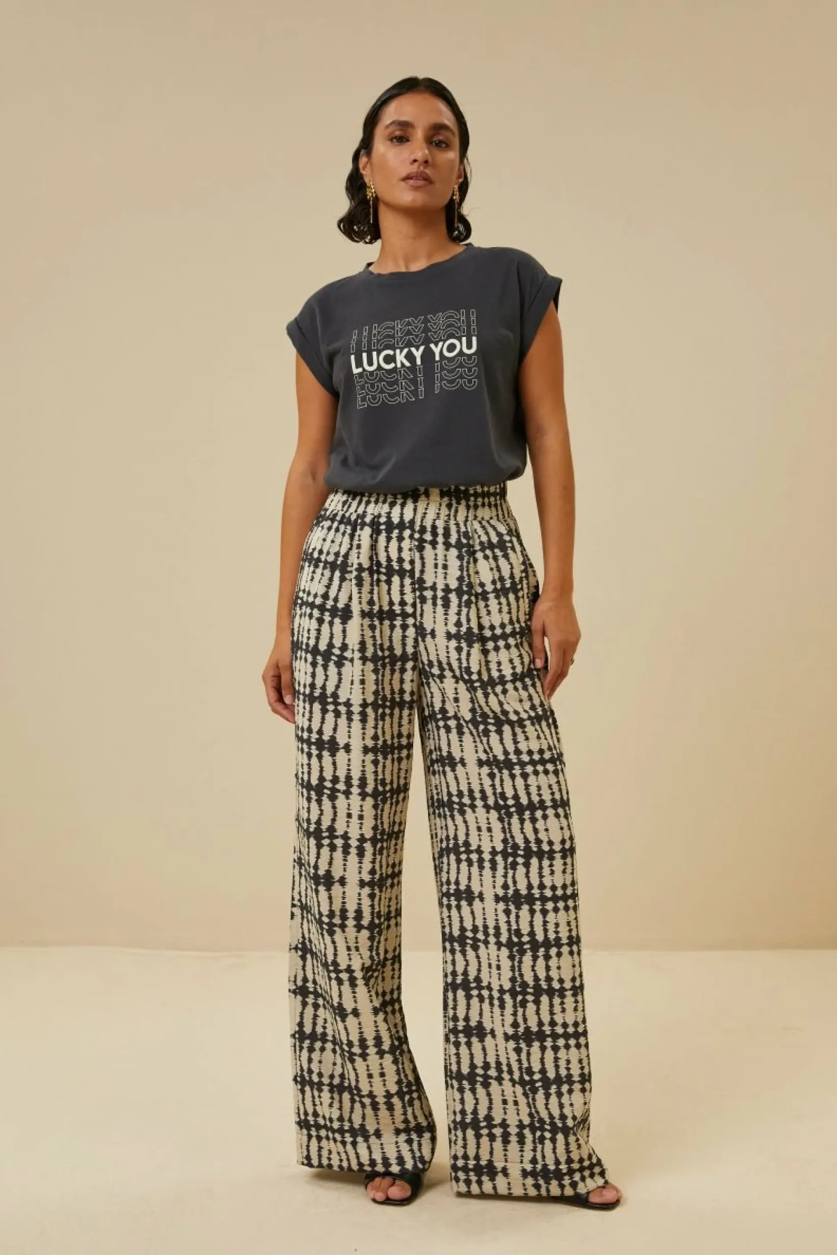 By bar Broeken<Benji Tie Dyed Pant