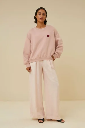By bar Sweaters<Bibi Short Logo Sweater