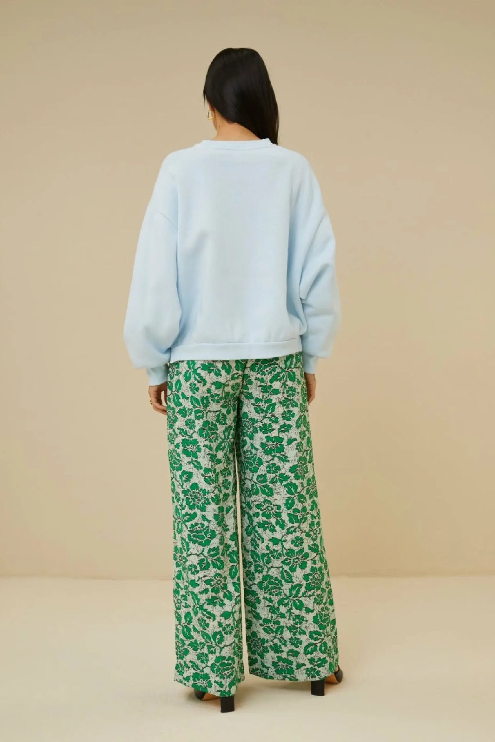 By bar Truien<Bibi Short Logo Sweater