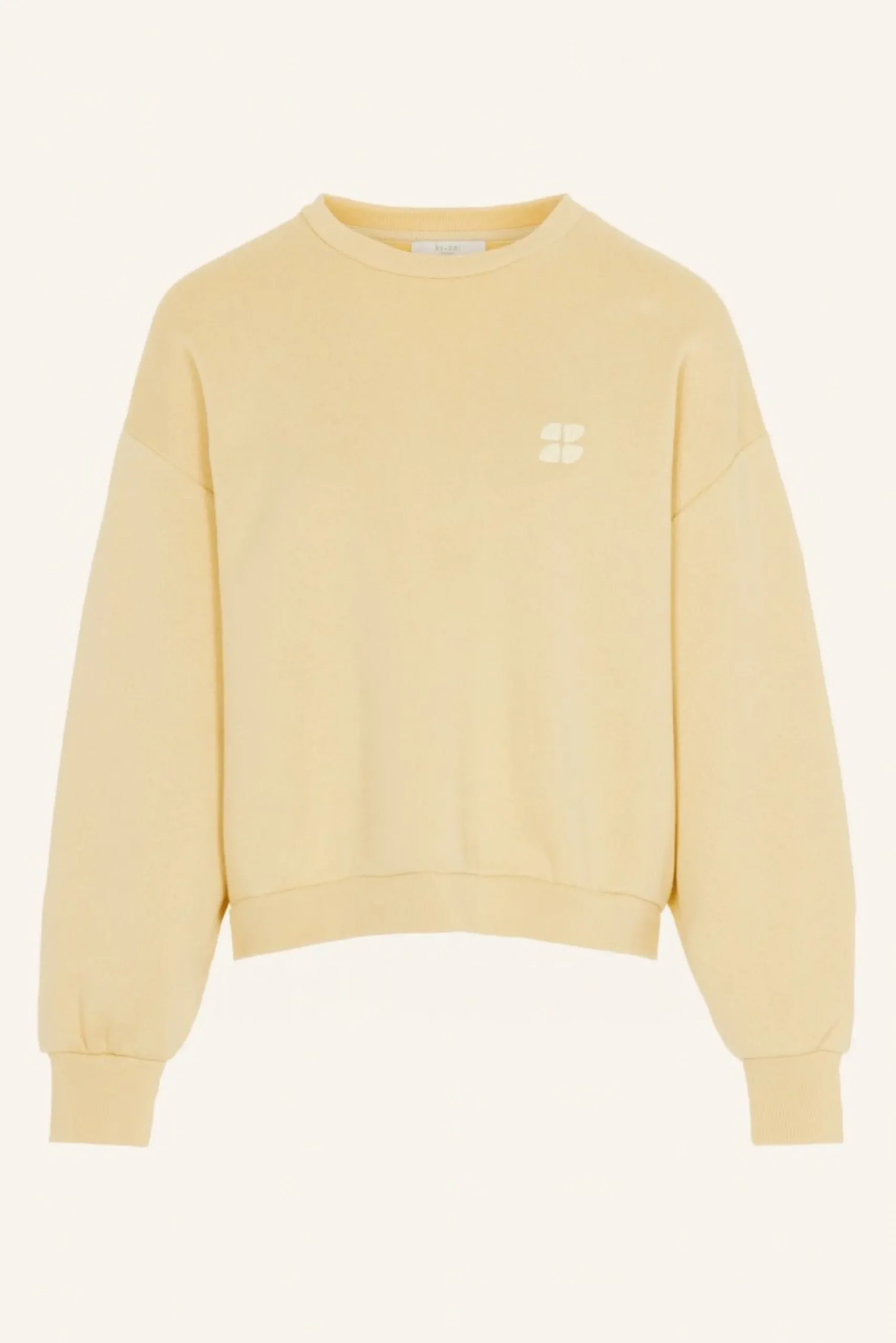 By bar Truien<Bibi Short Logo Sweater