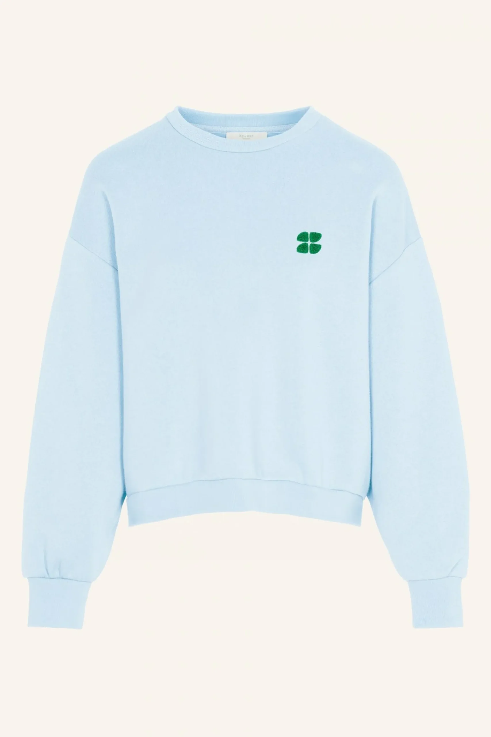 By bar Truien<Bibi Short Logo Sweater