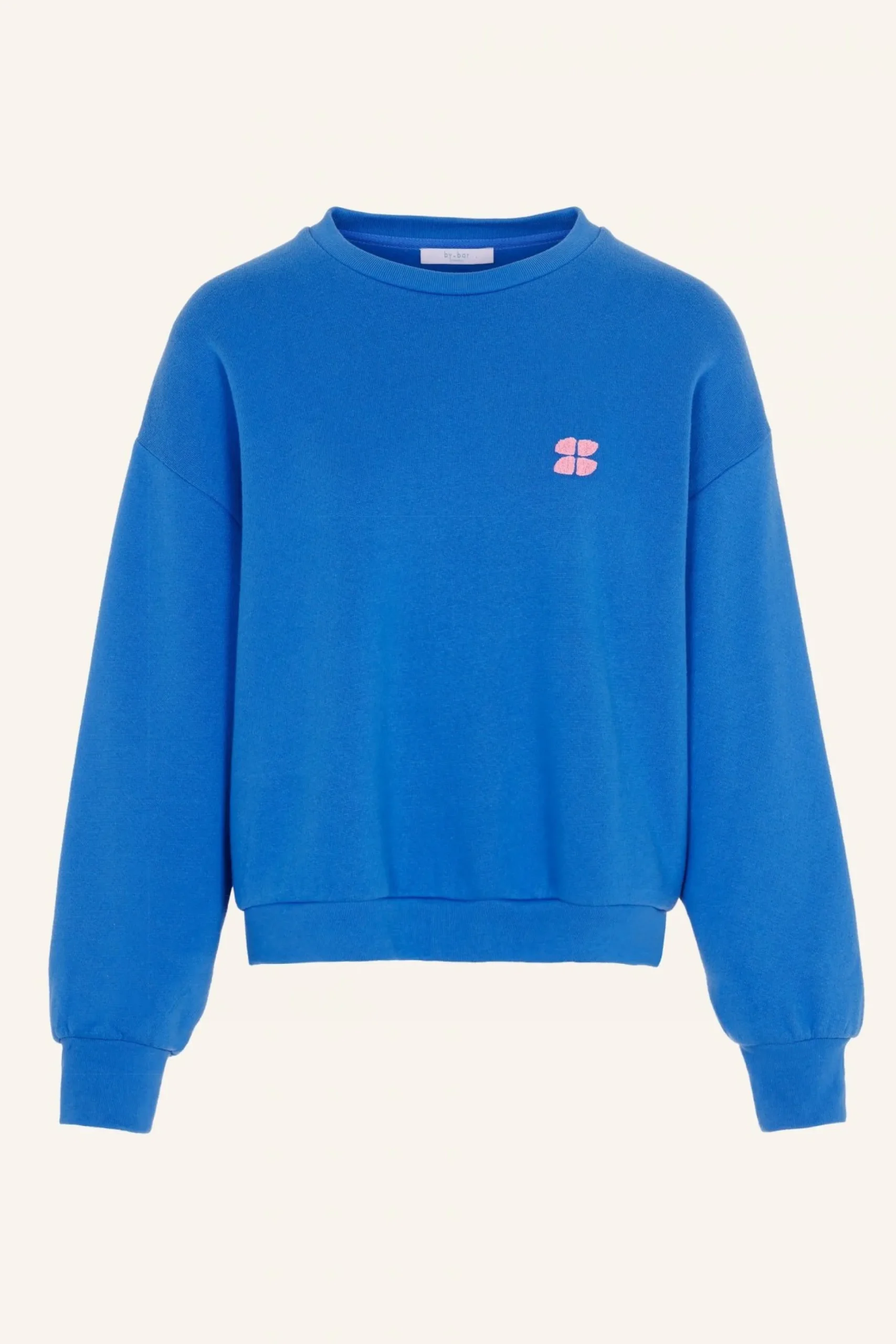 By bar Truien<Bibi Short Logo Sweater