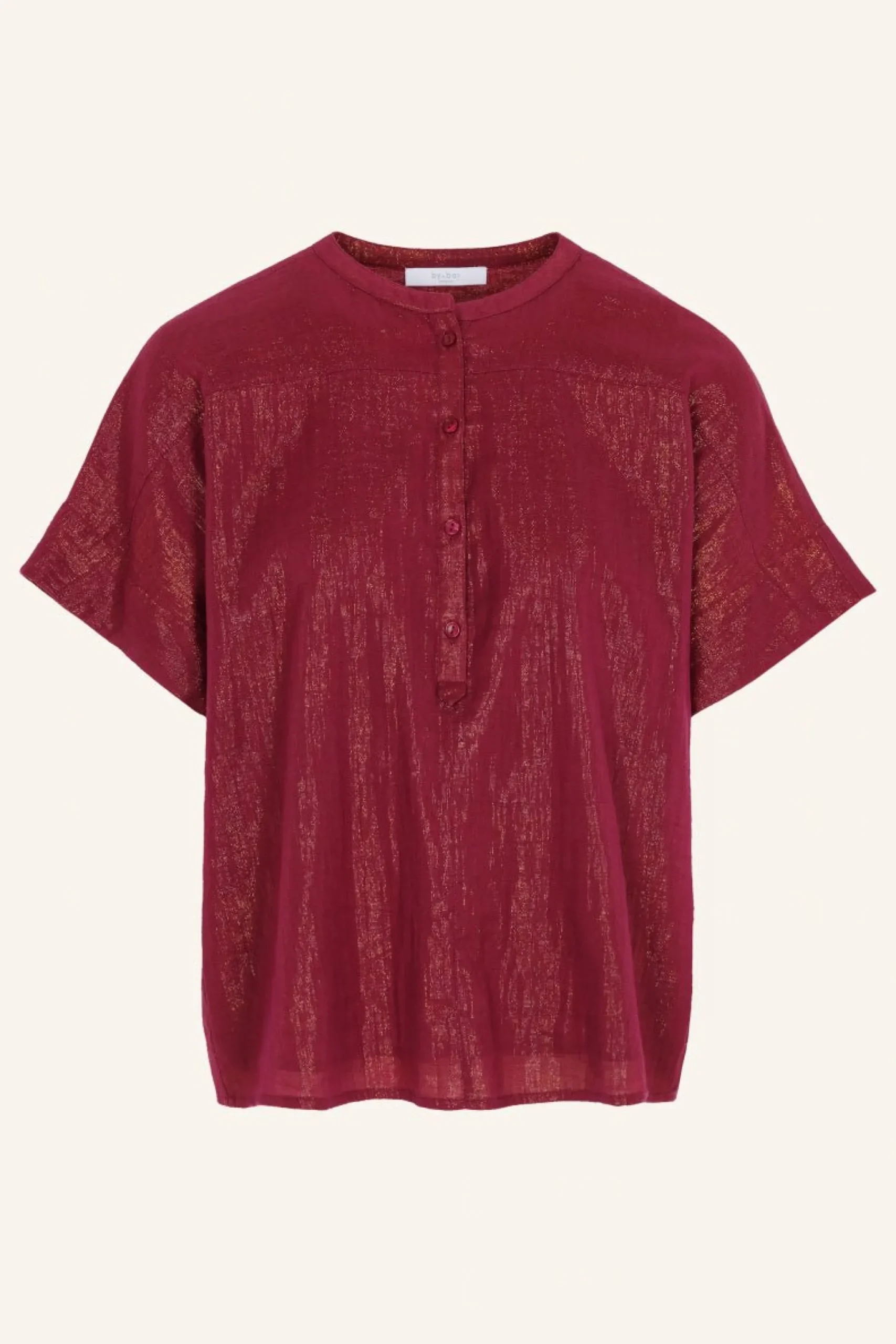 By bar Co-Ord Sets<Bo Metallic Blouse