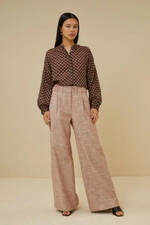 By bar Blouses<Cecile Leaf Blouse
