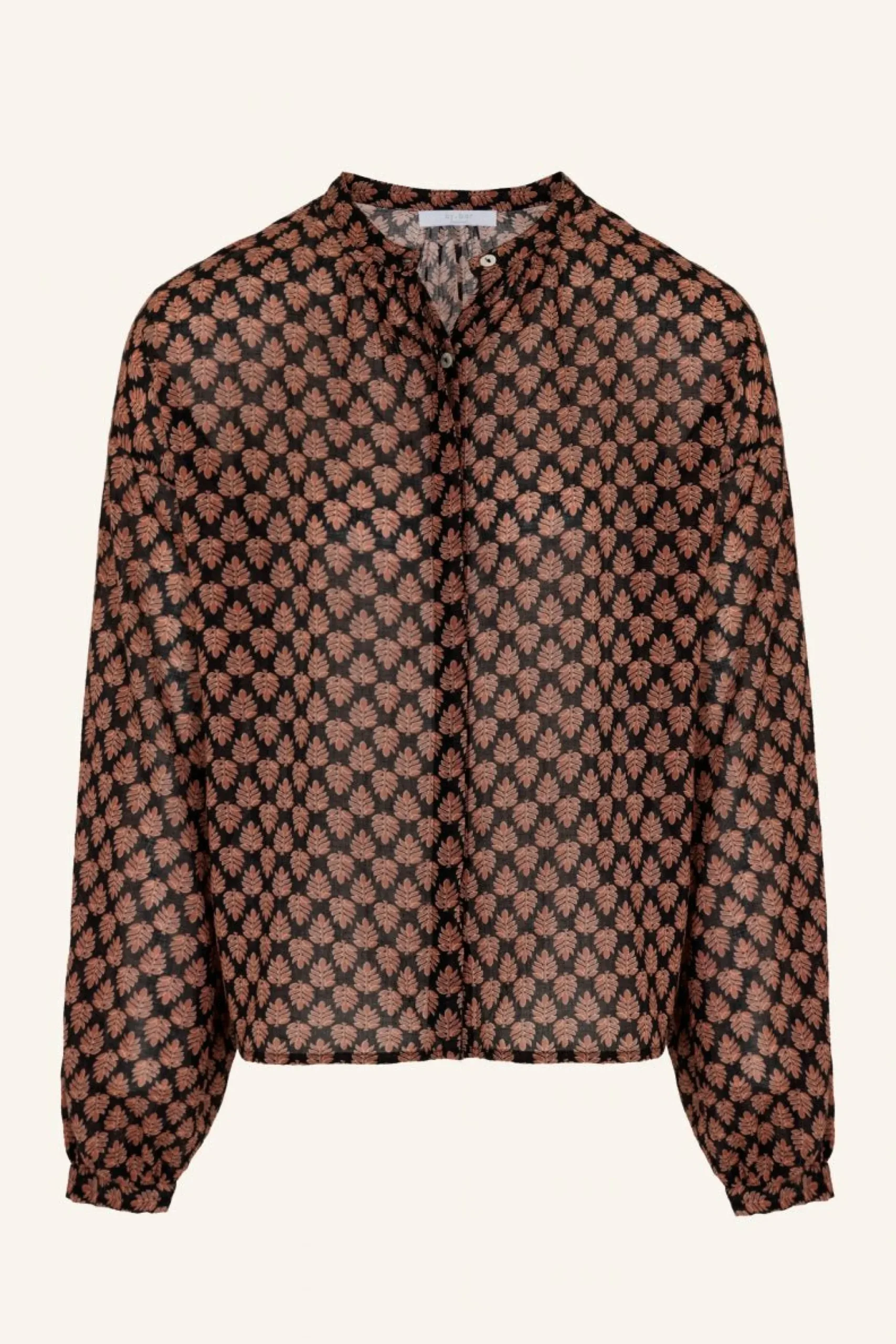 By bar Blouses<Cecile Leaf Blouse