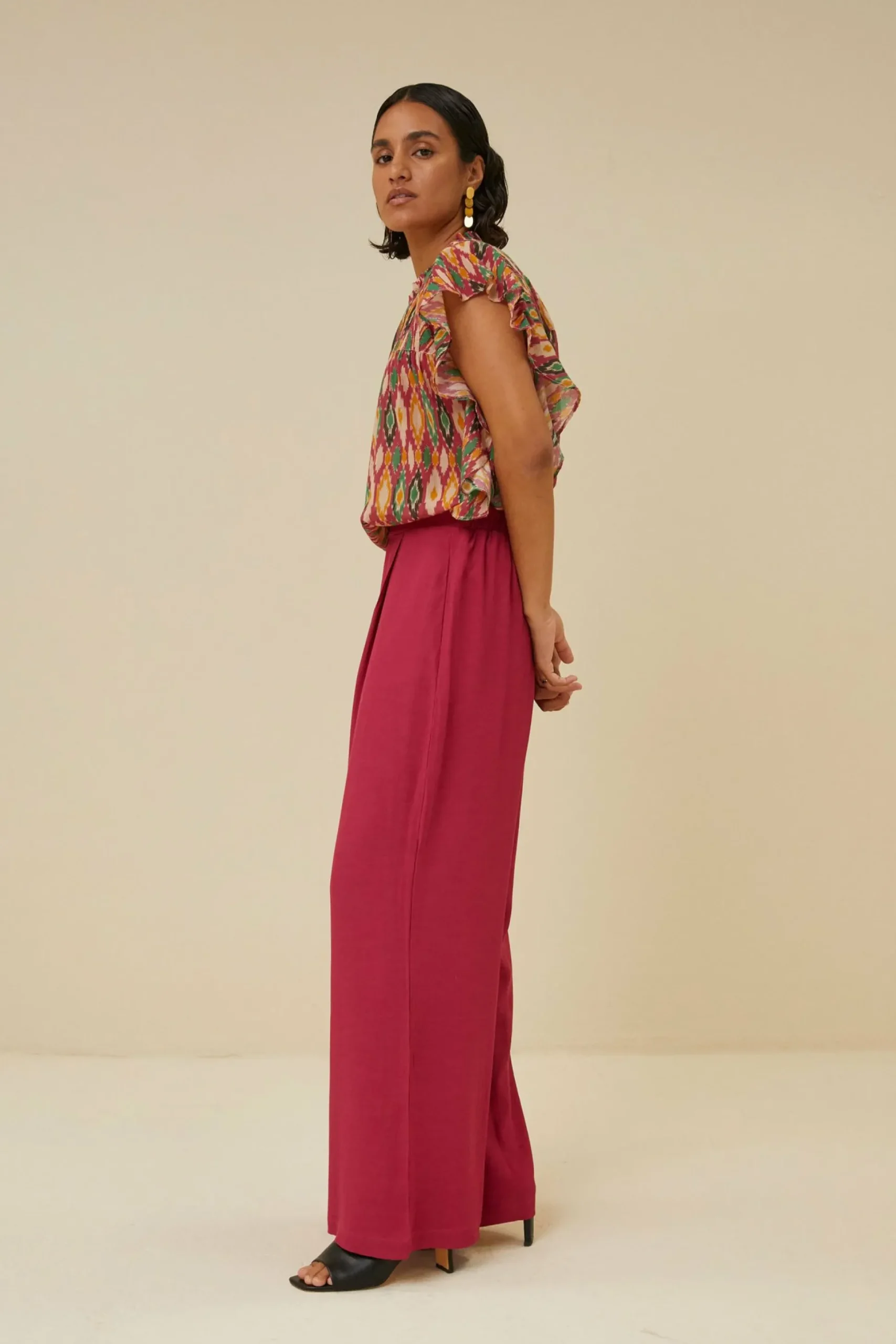 By bar Blouses<Danee Summer Ikat Blouse