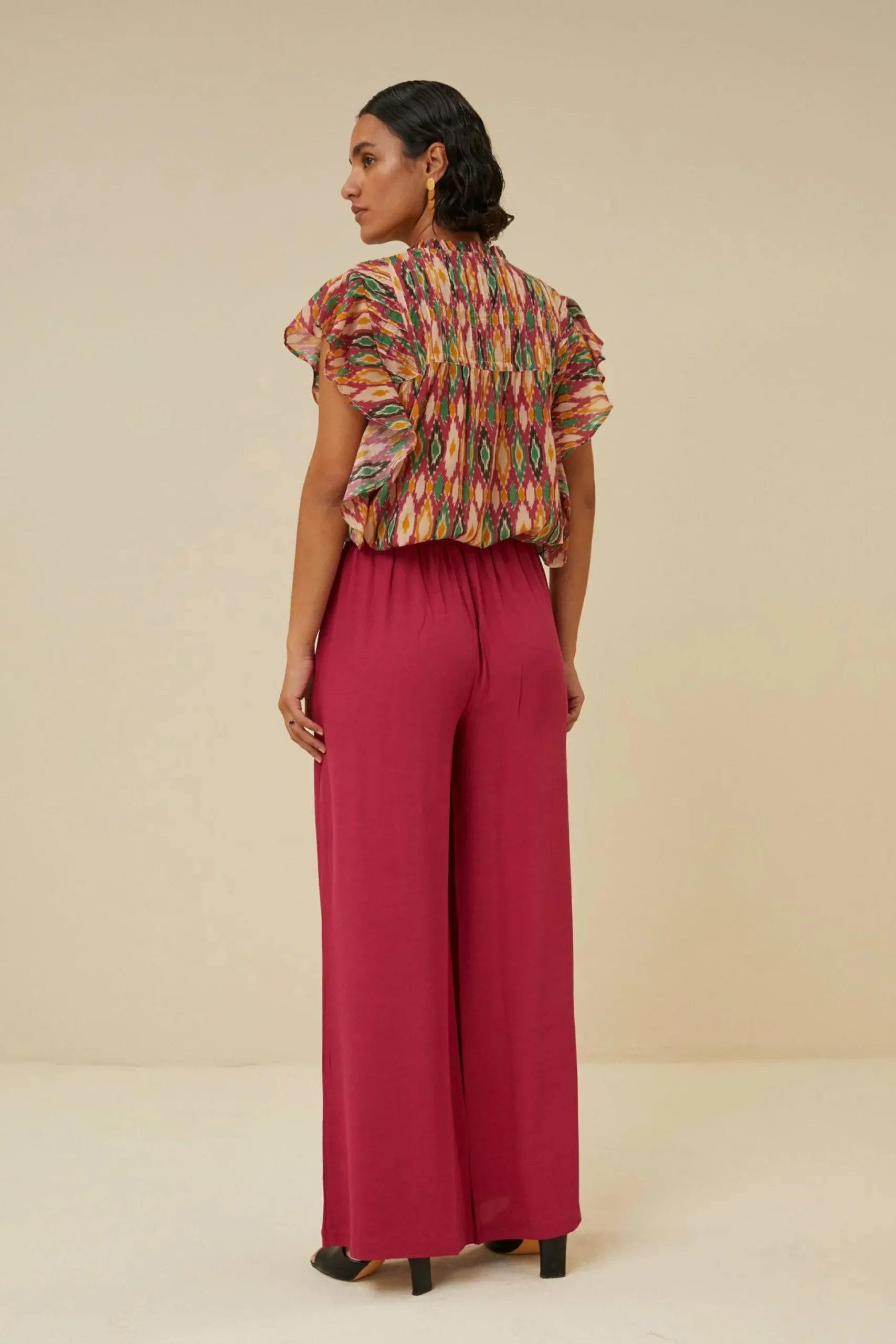 By bar Blouses<Danee Summer Ikat Blouse