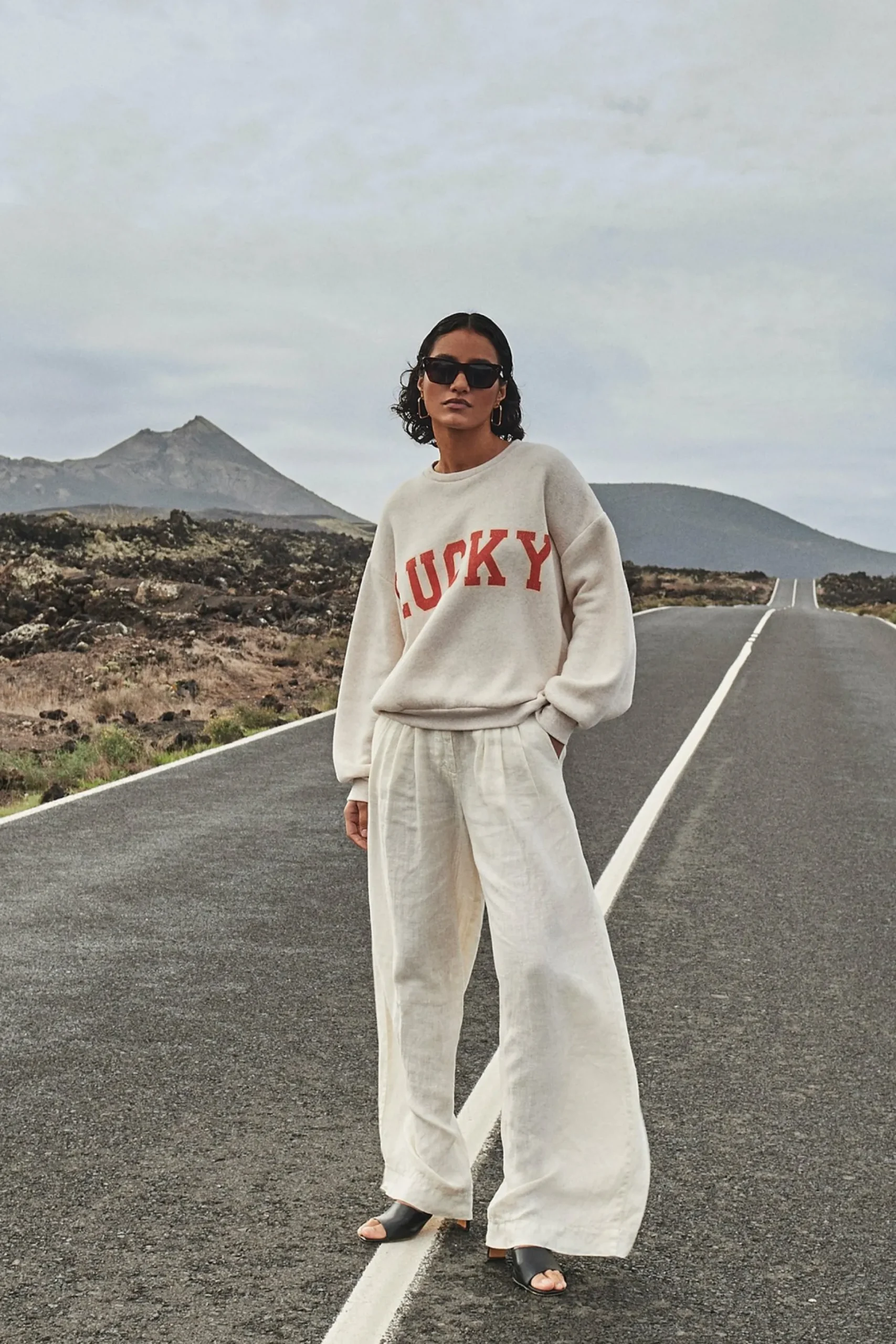 By bar Broeken<Eli Linen Pant