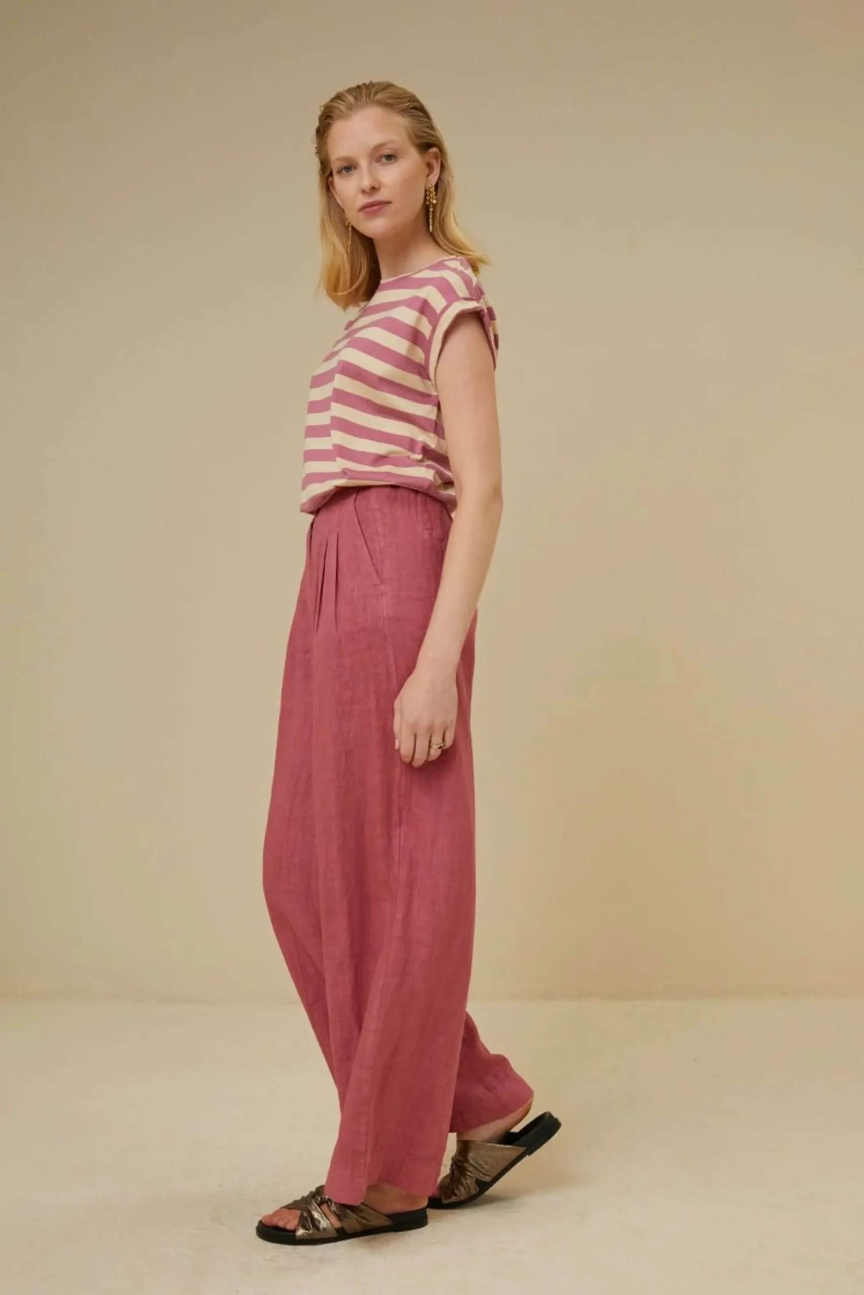 By bar Co-Ord Sets<Eli Linen Pant
