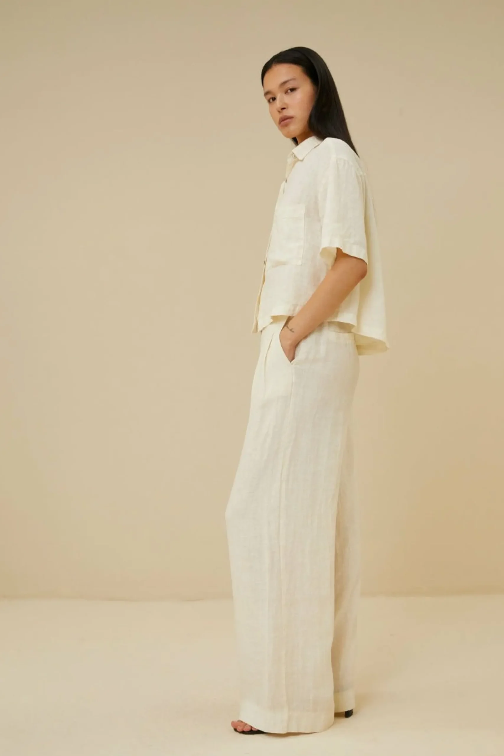 By bar Co-Ord Sets<Eli Linen Pant