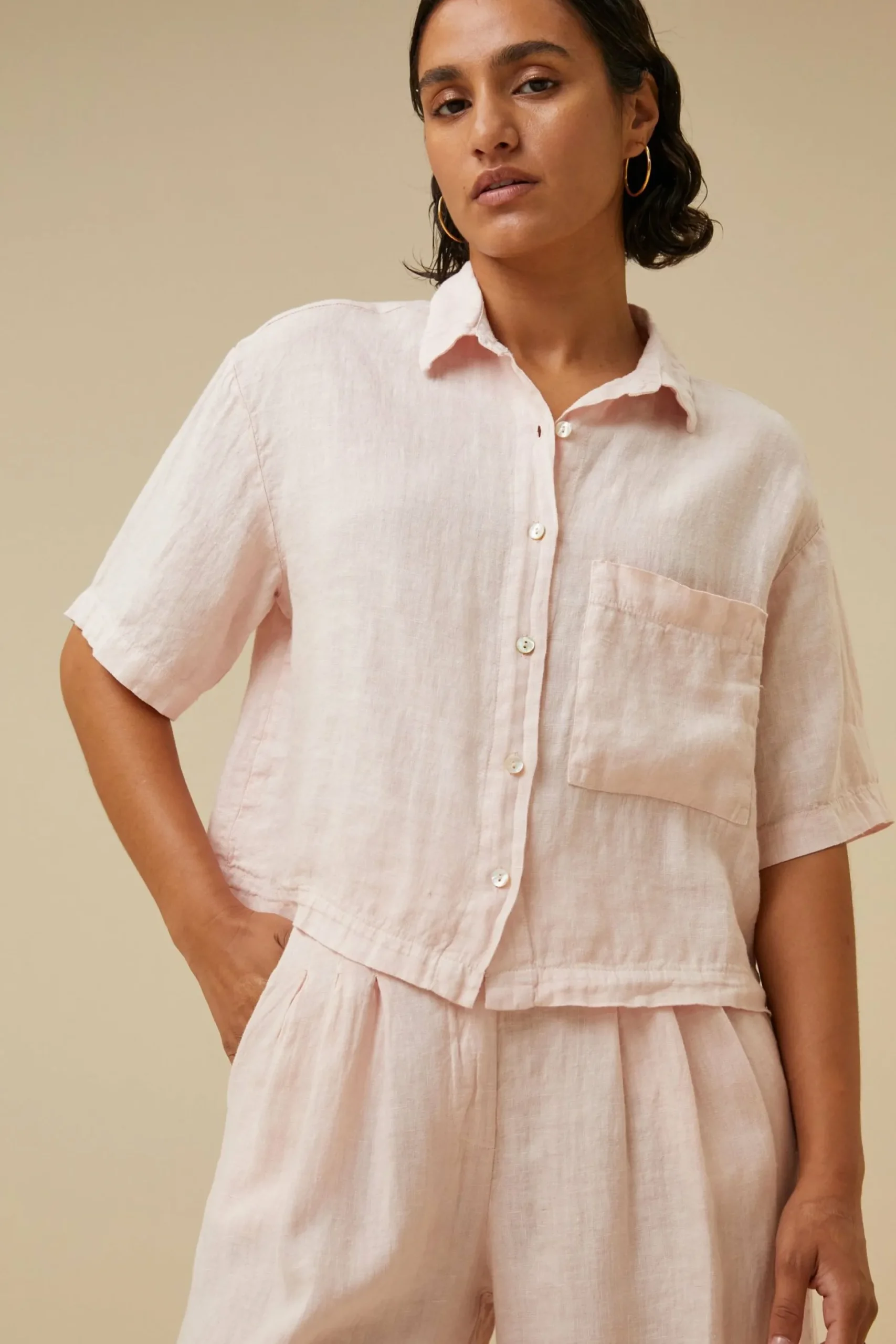 By bar Co-Ord Sets<Eli Linen Pant
