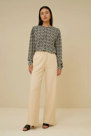 By bar Co-Ord Sets<Erin Graphic Blouse