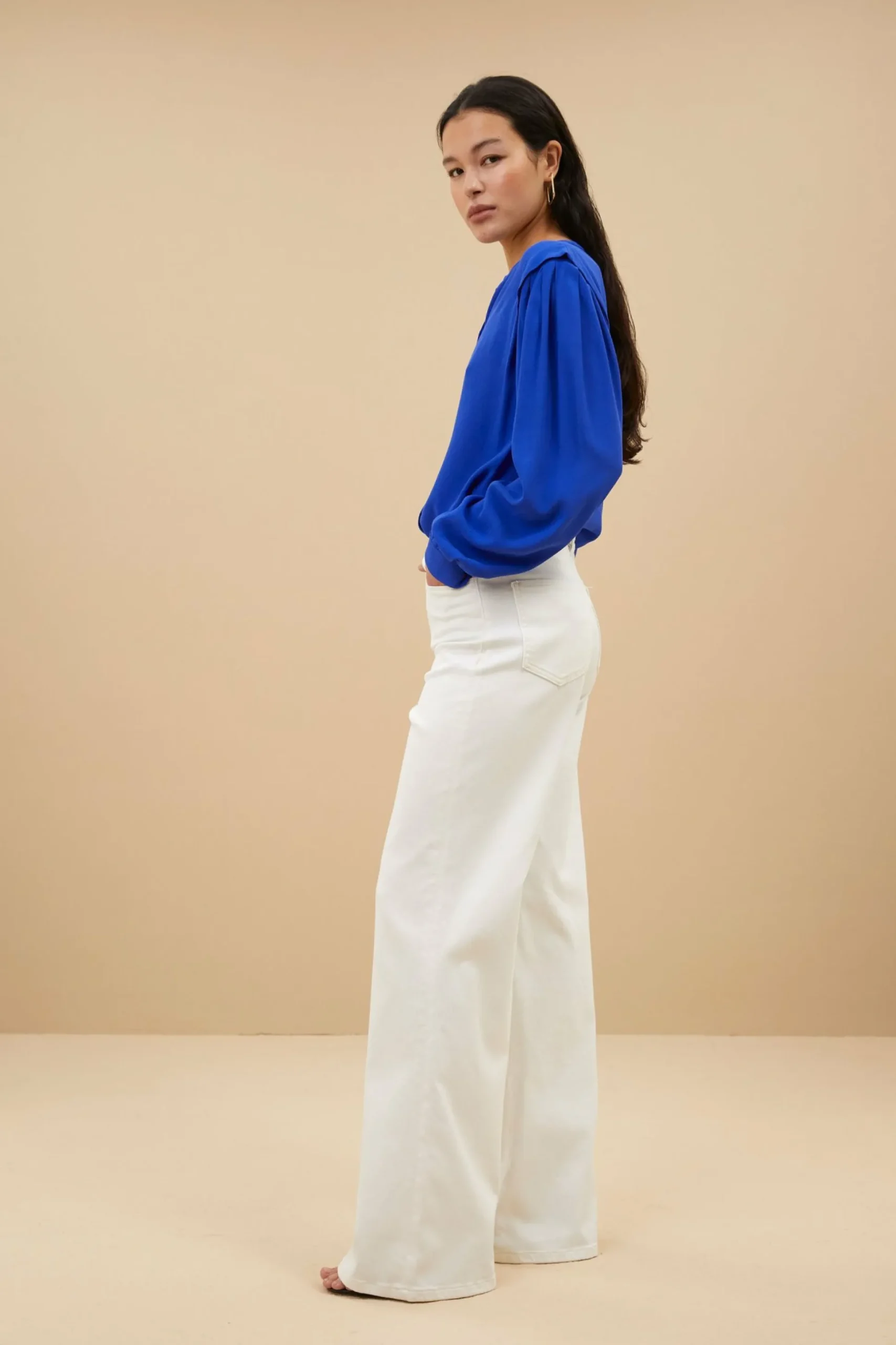 By bar Blouses<Erin Viscose Blouse