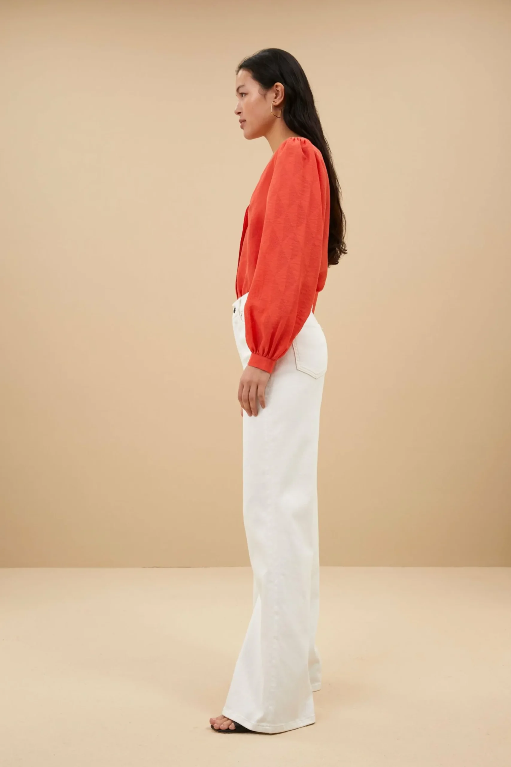 By bar Broeken<Femme Organic Twill Pant
