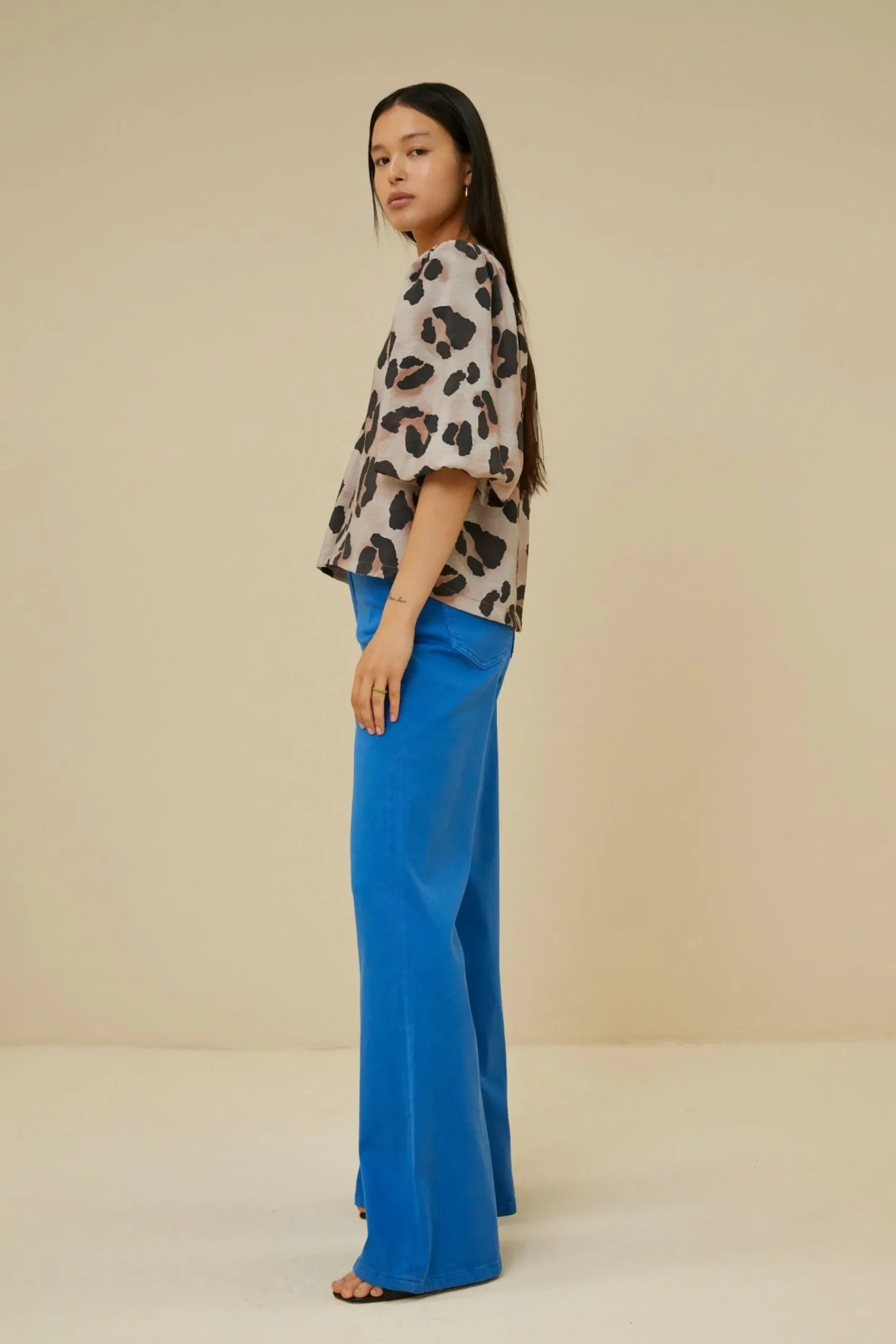 By bar Broeken<Femme Organic Twill Pant
