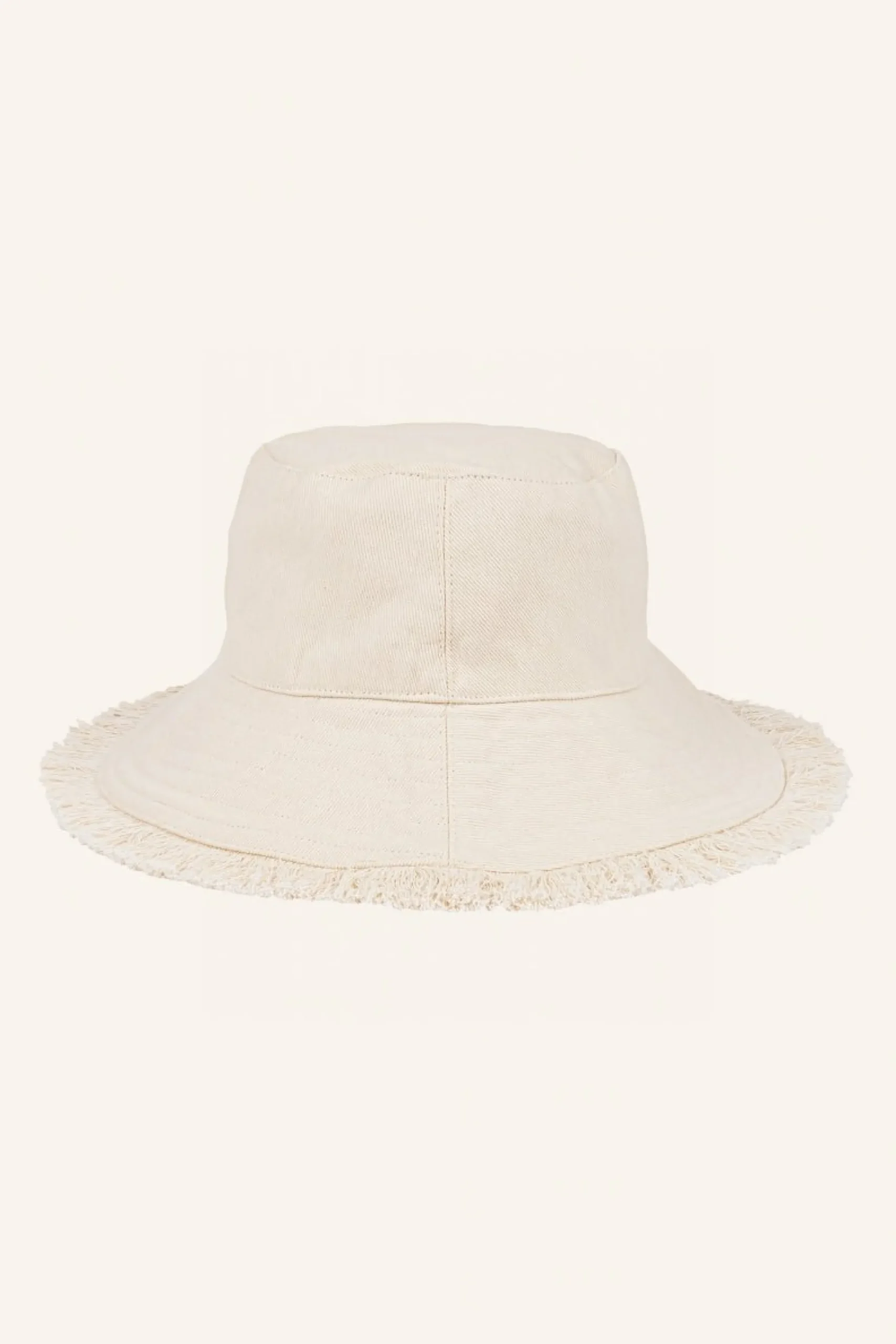 By bar Shawls & Mutsen<Fringed Bucket Hat