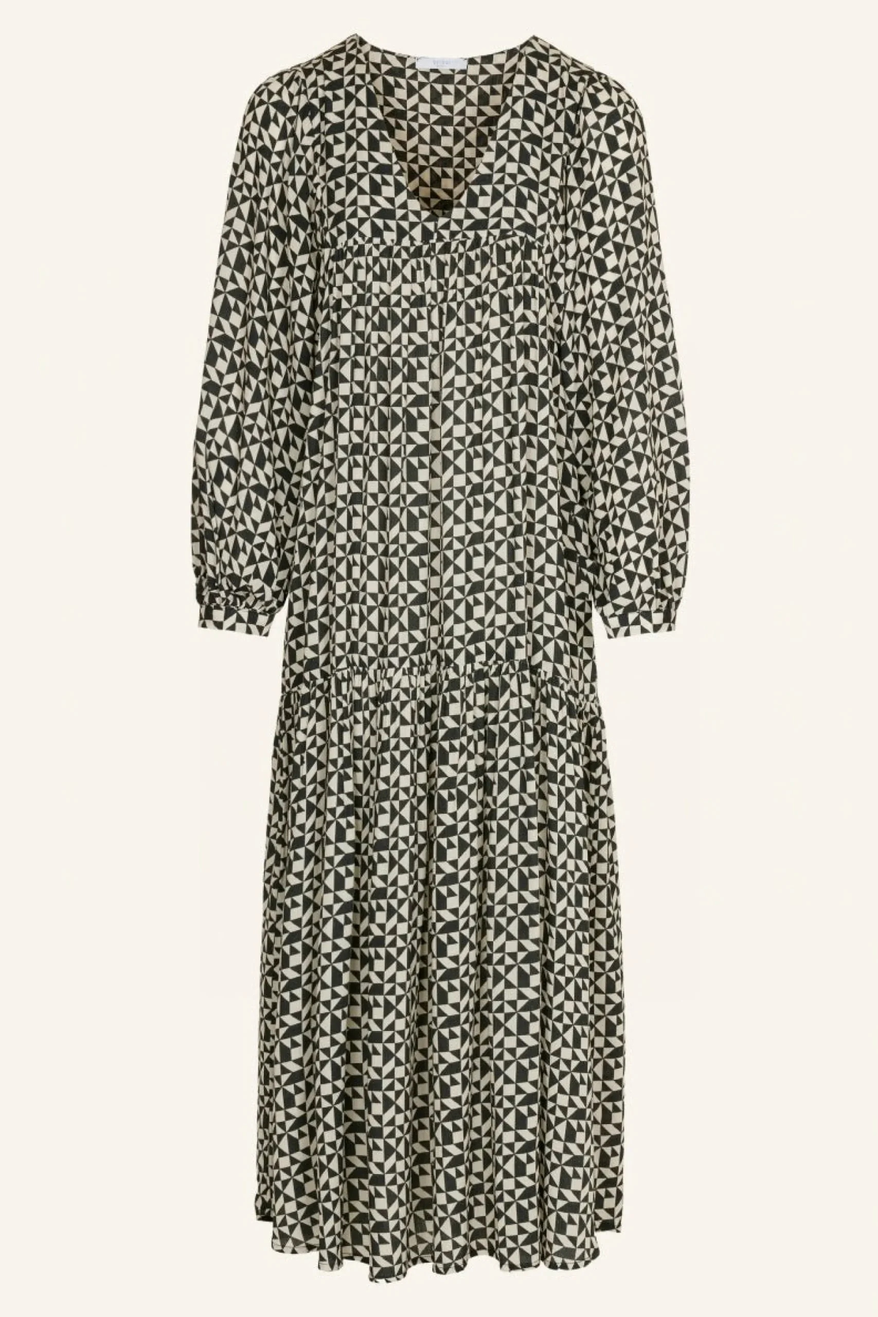By bar Jurken<Hayley Graphic Dress