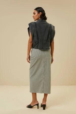 By bar Jassen<Jane Sleeveless Jacket