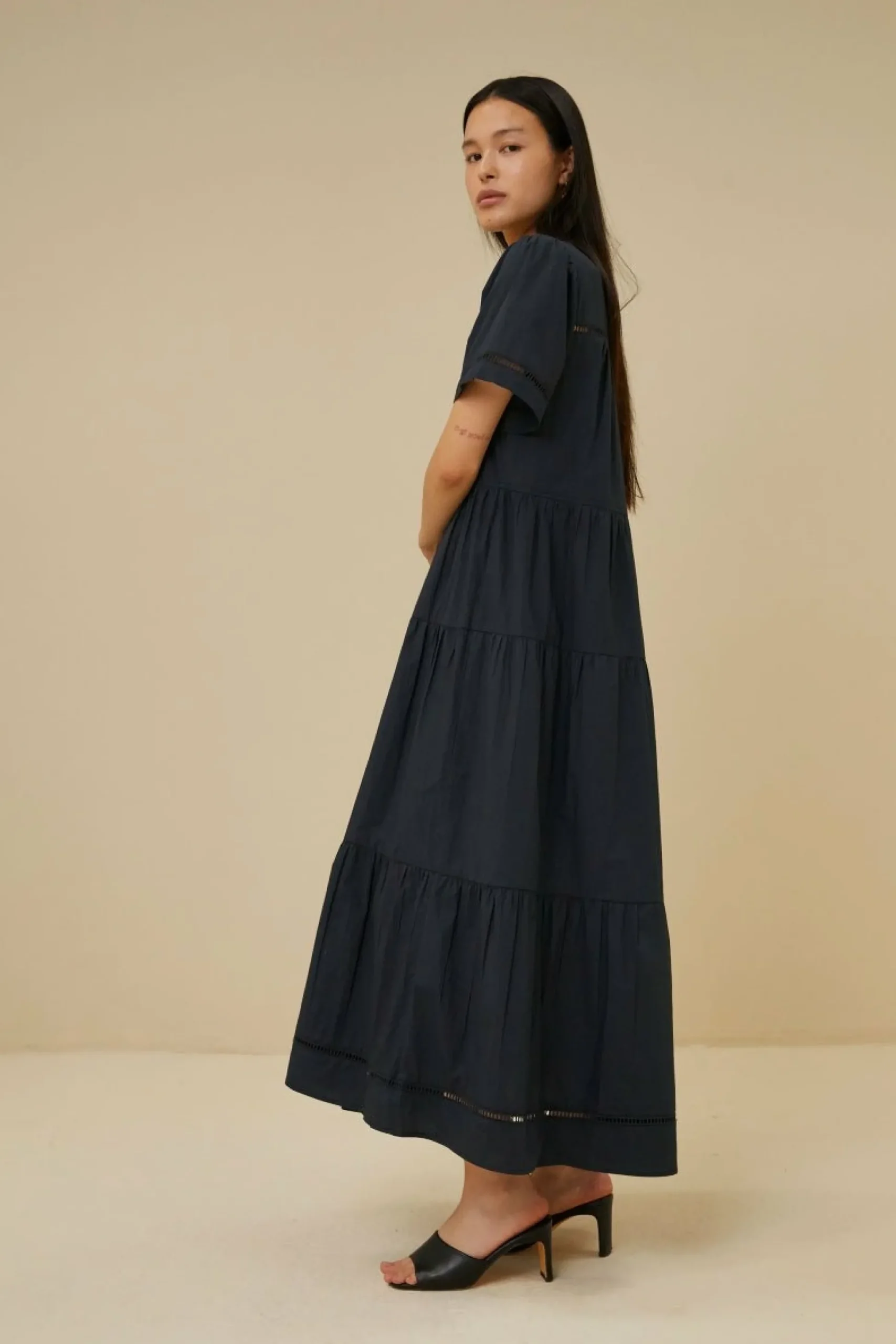 By bar Jurken<Jay Poplin Dress