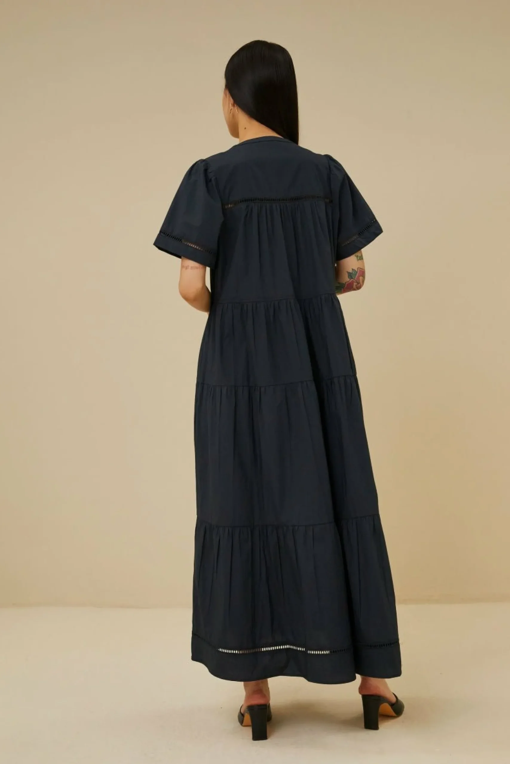 By bar Jurken<Jay Poplin Dress