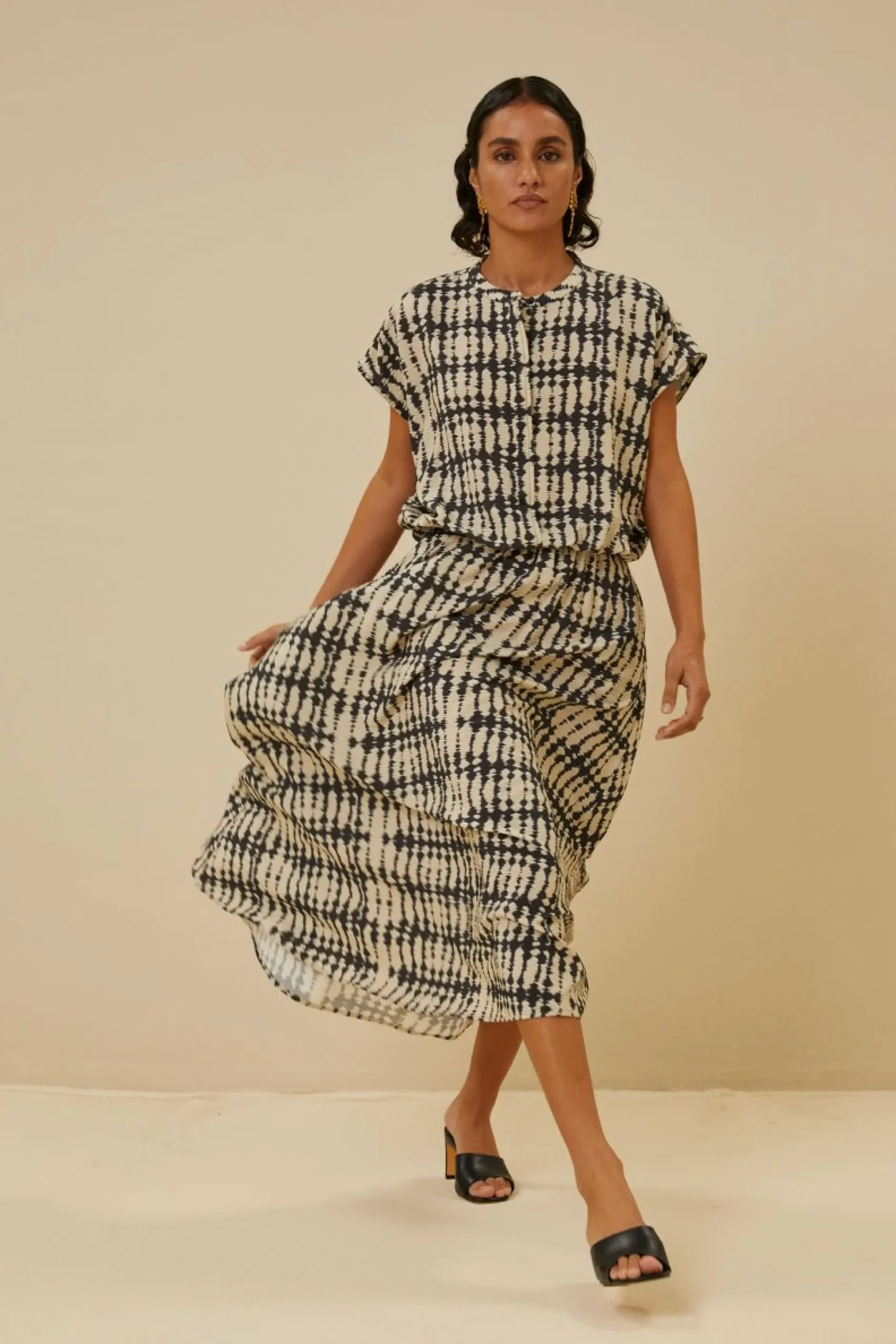 By bar Co-Ord Sets<Juta Tie Dyed Skirt