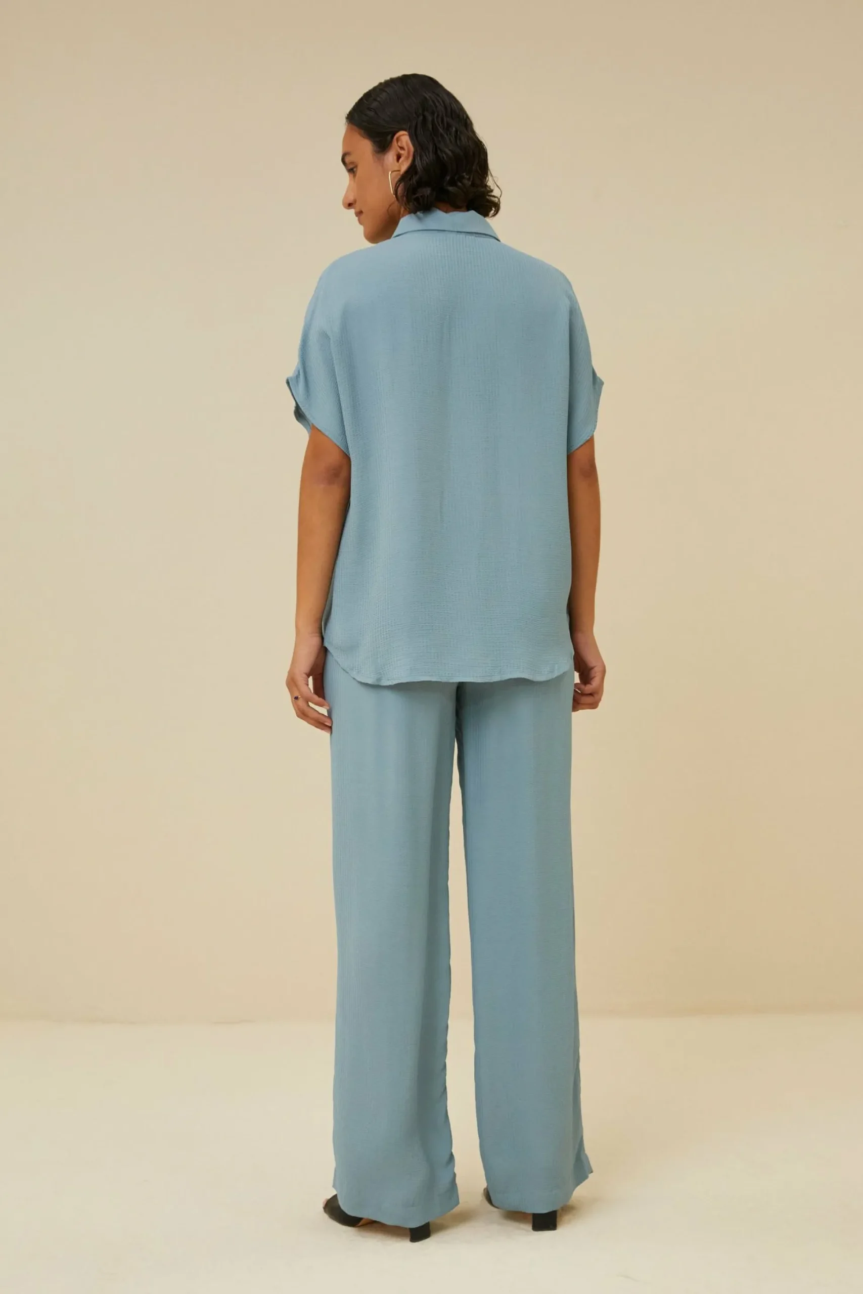 By bar Co-Ord Sets<Karly Satin Stripe Blouse
