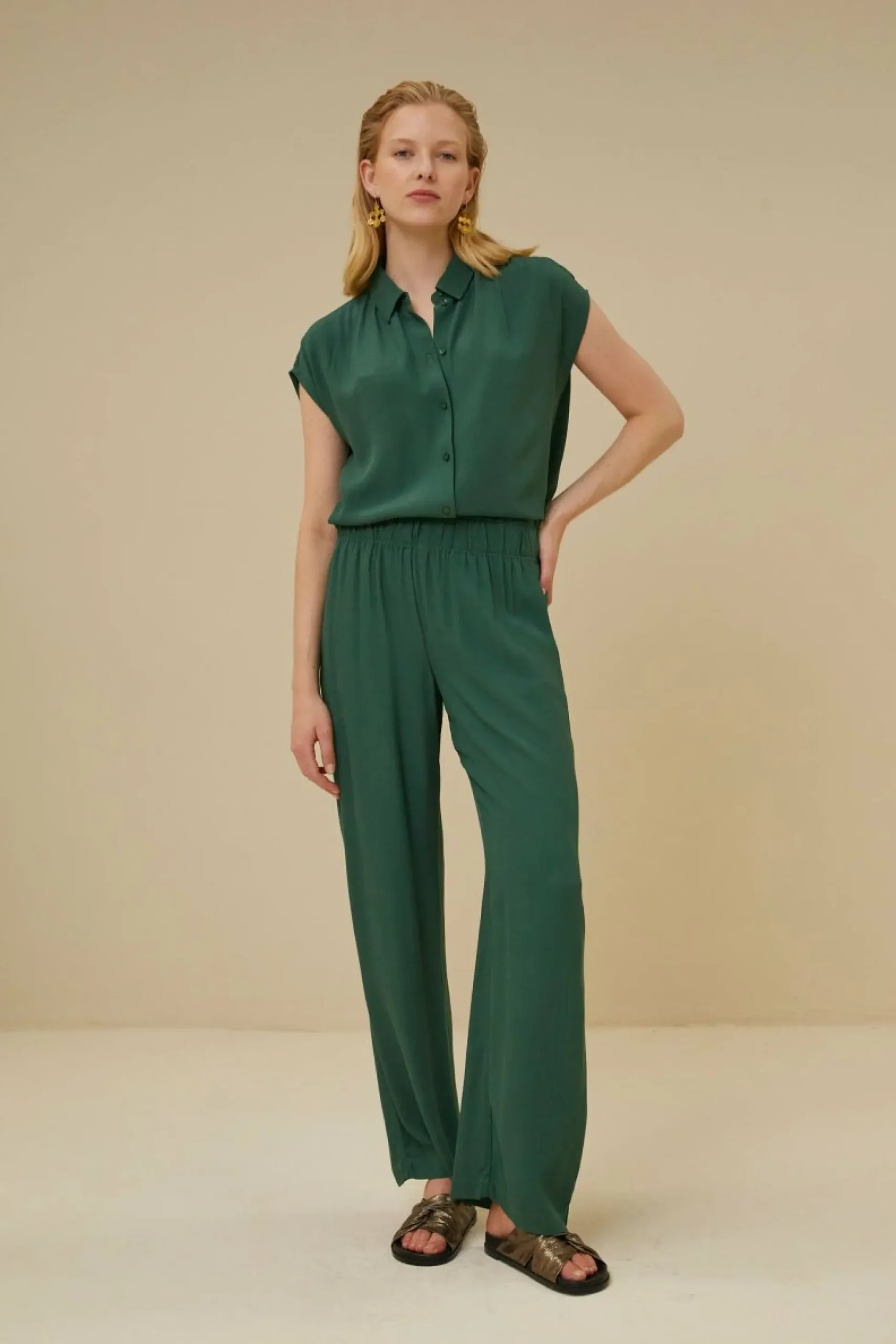 By bar Co-Ord Sets<Kiek Viscose Top