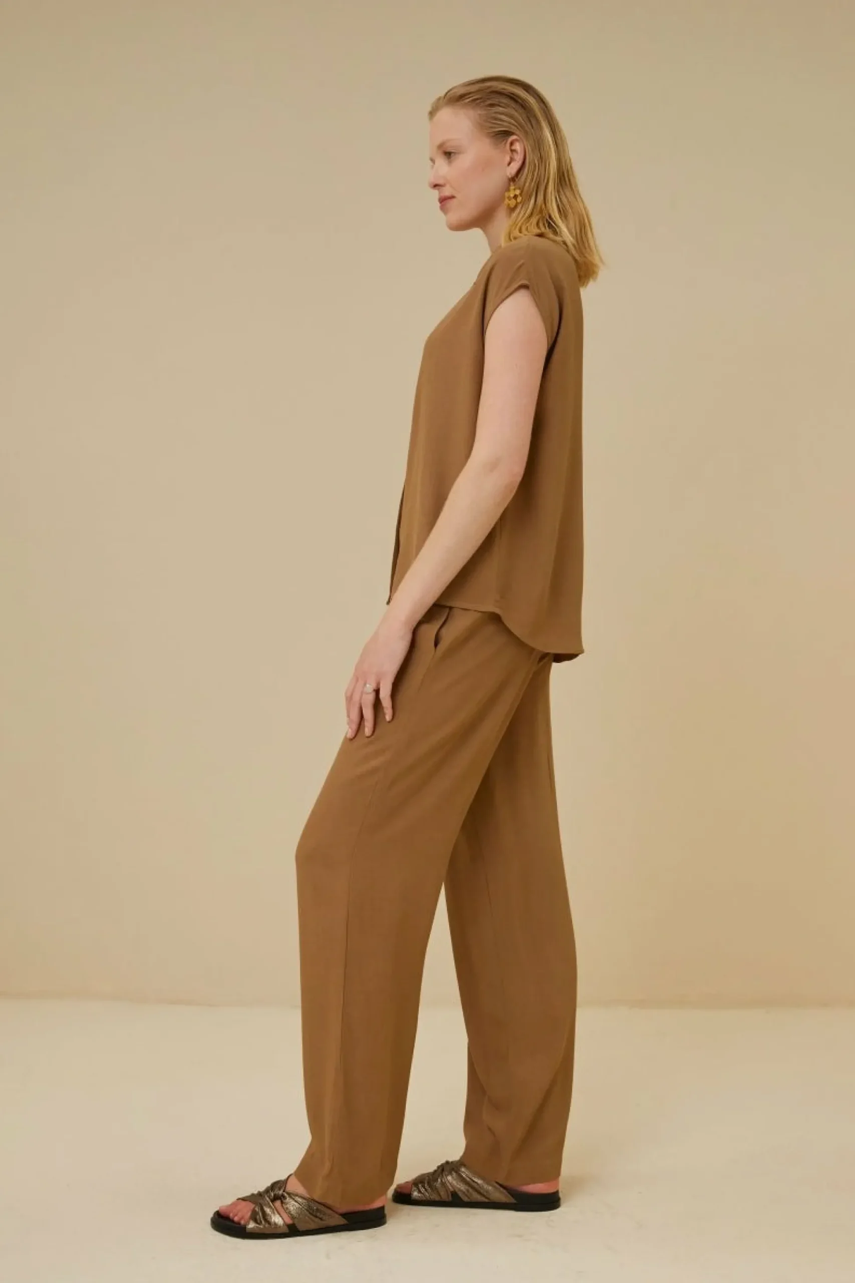 By bar Co-Ord Sets<Kiek Viscose Top