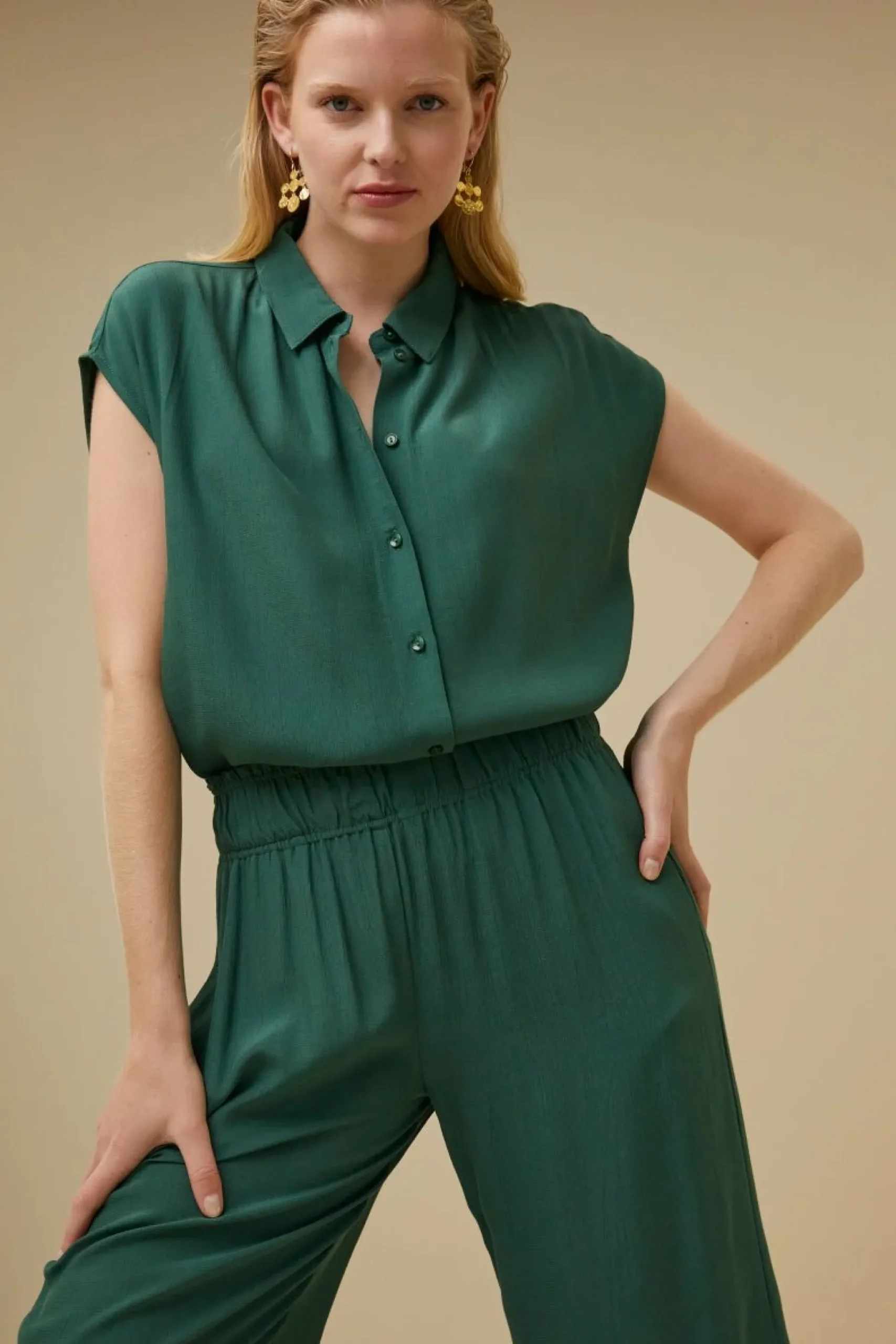 By bar Co-Ord Sets<Kiek Viscose Top