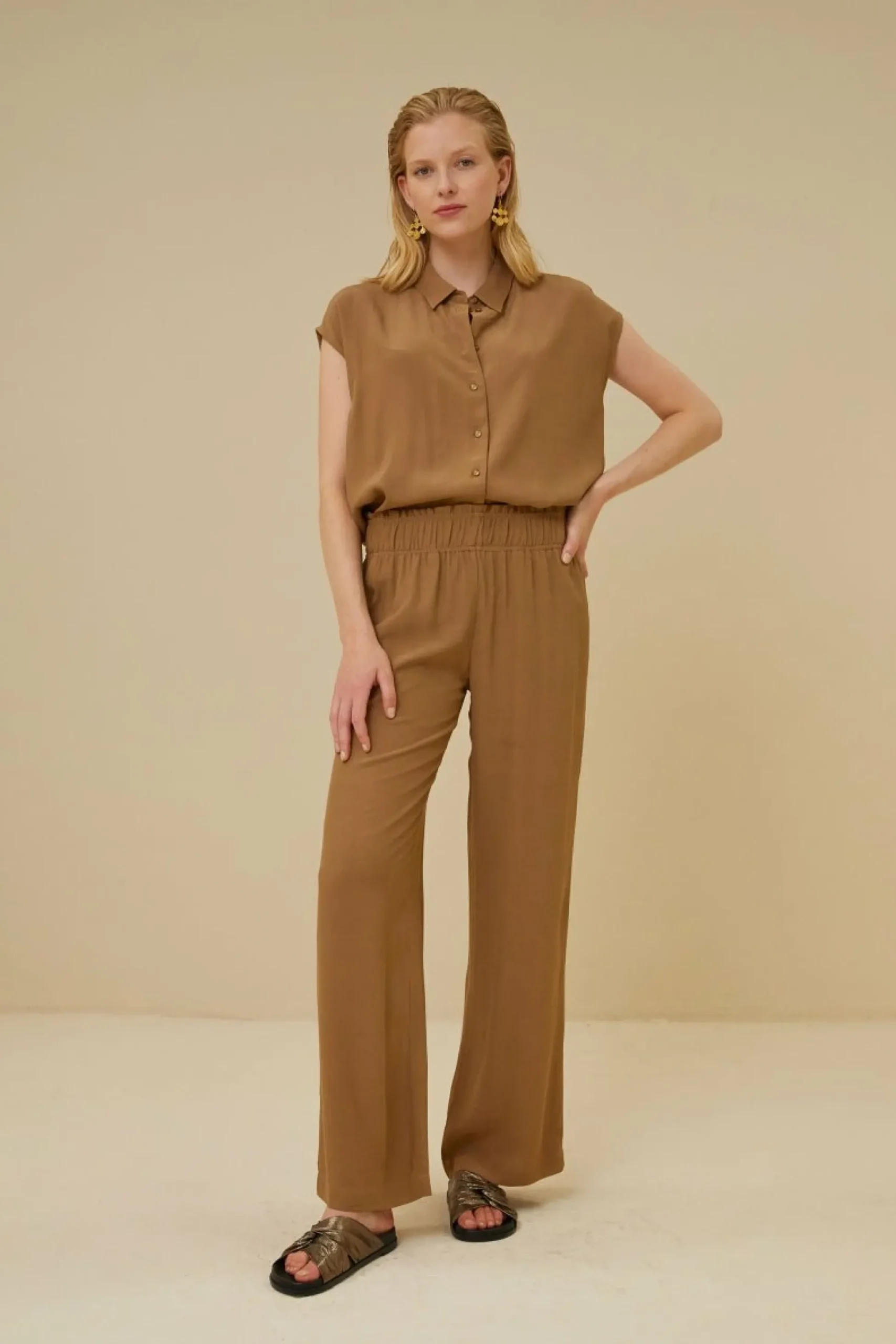 By bar Co-Ord Sets<Kiek Viscose Top