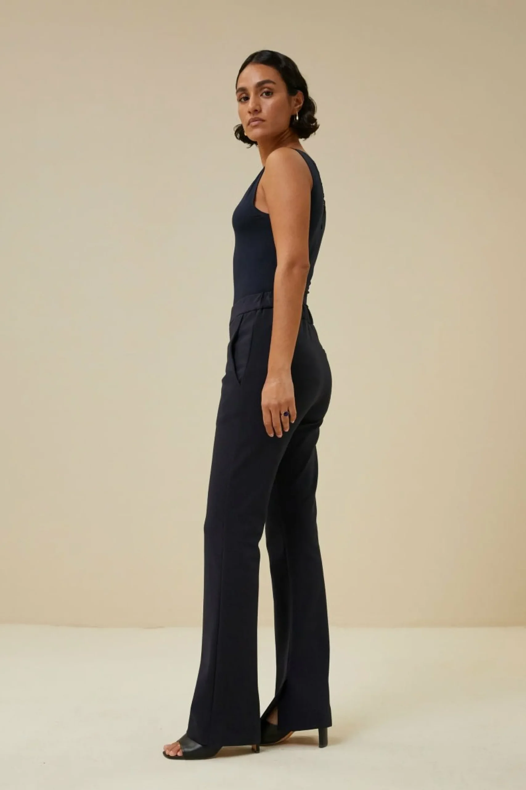 By bar Tops & Shirts<Lace Singlet