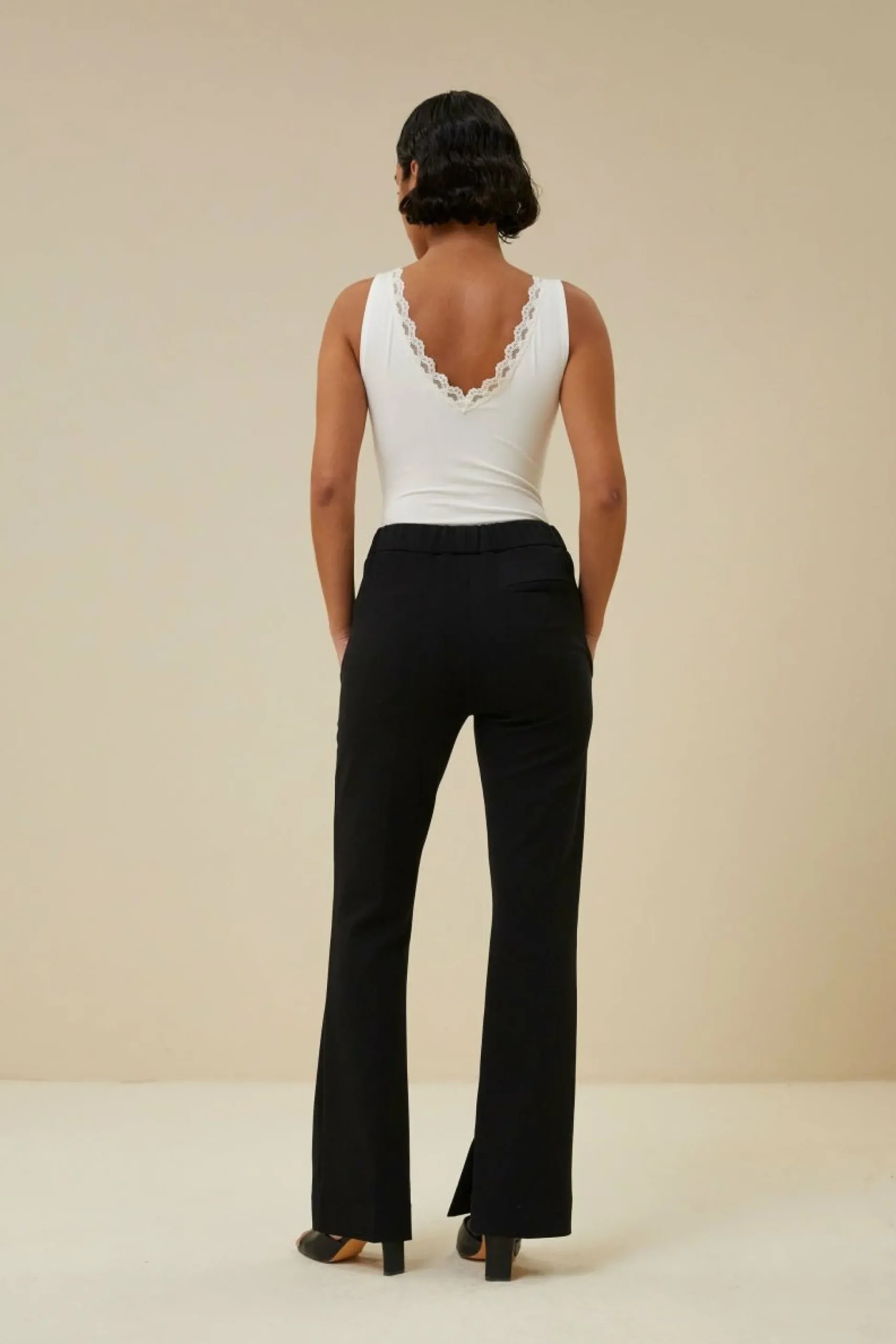 By bar Tops & Shirts<Lace Singlet