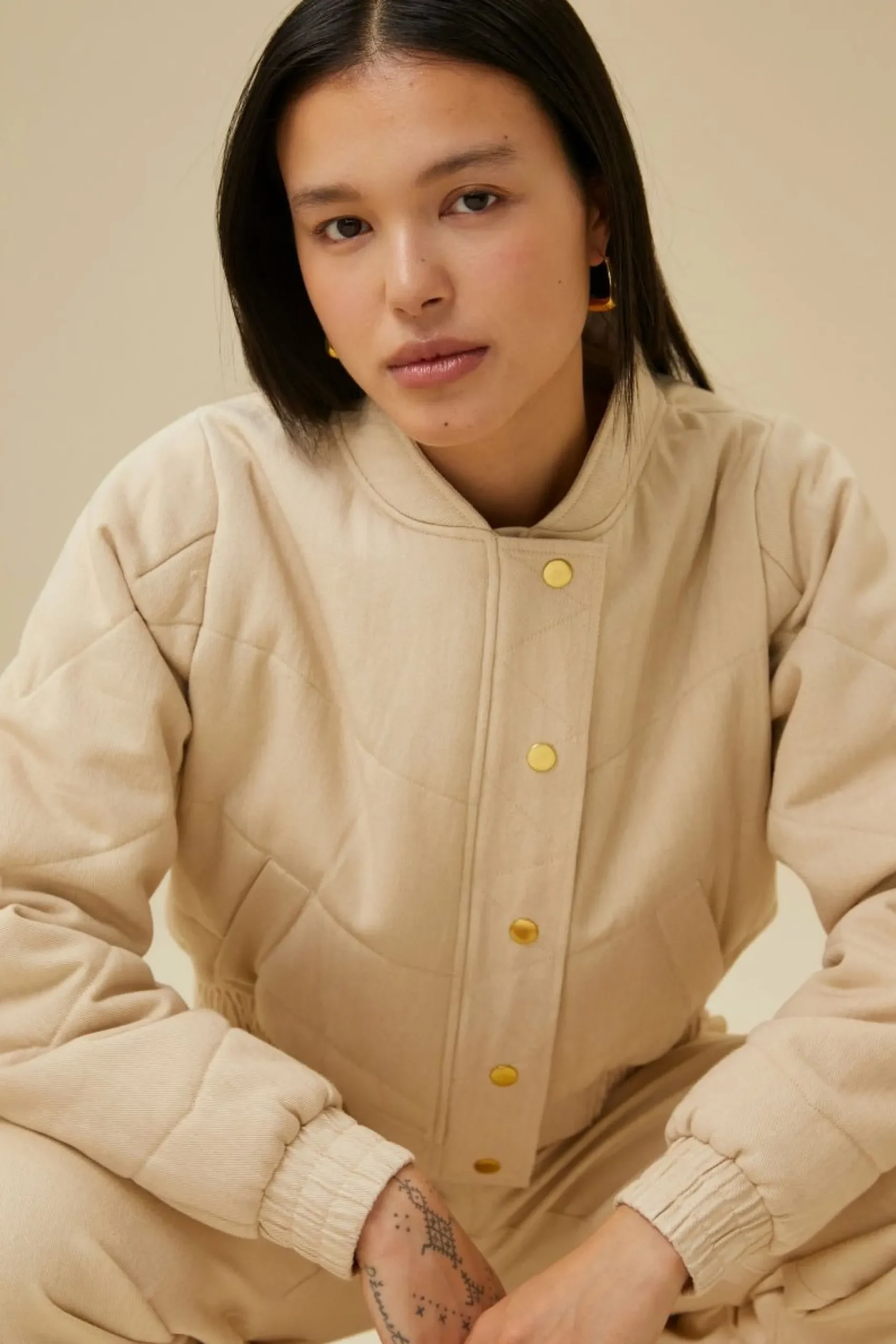 By bar Co-Ord Sets<Leah Twill Jacket