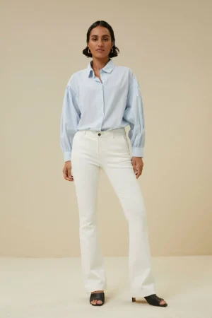 By bar Broeken<Leila Pant Twill T
