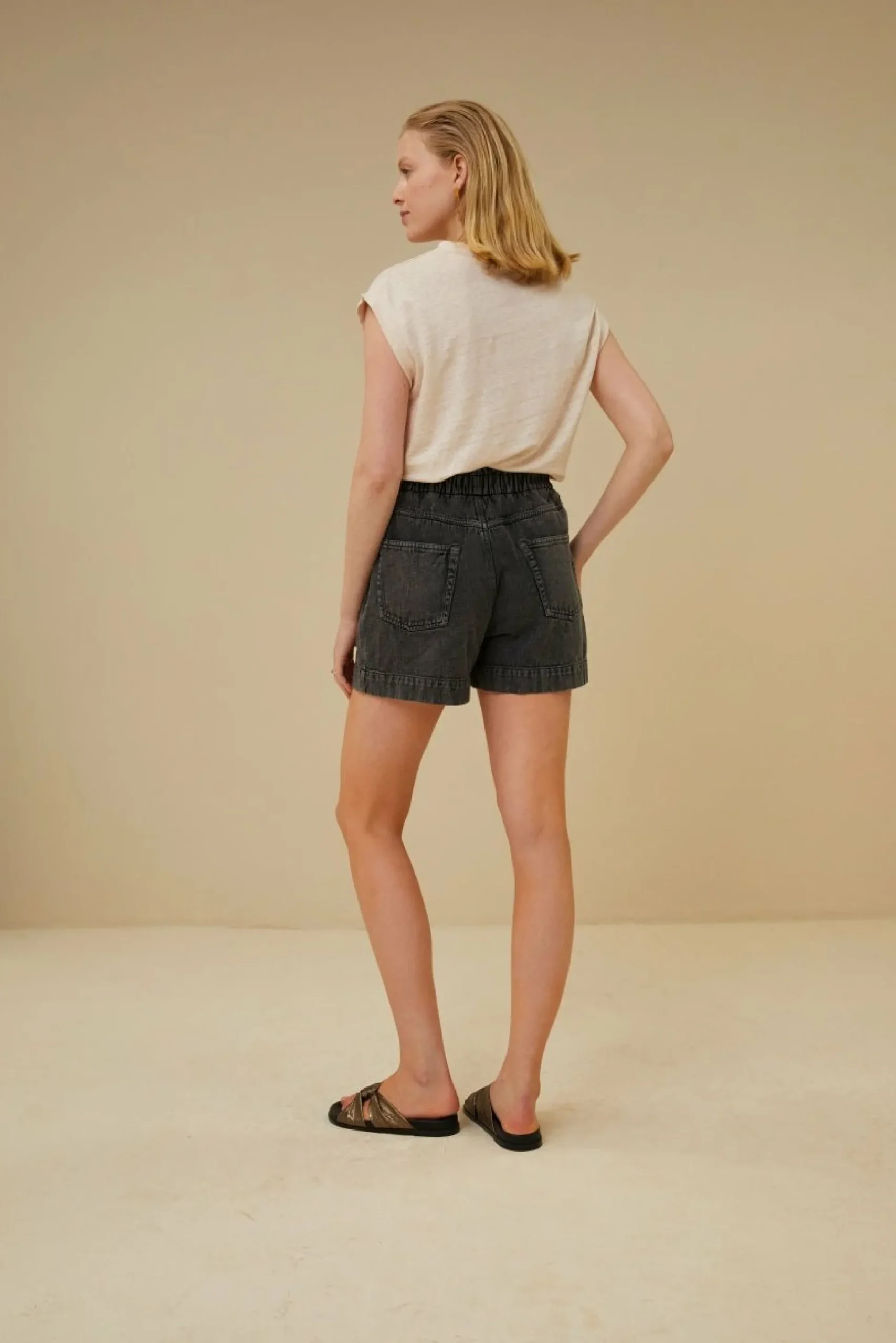 By bar Jumpsuits & Shorts<Leon Twill Short