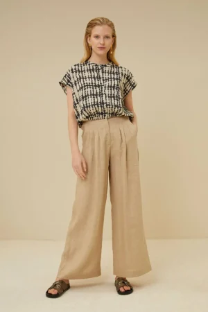 By bar Blouses<Lode Tie Dyed Blouse