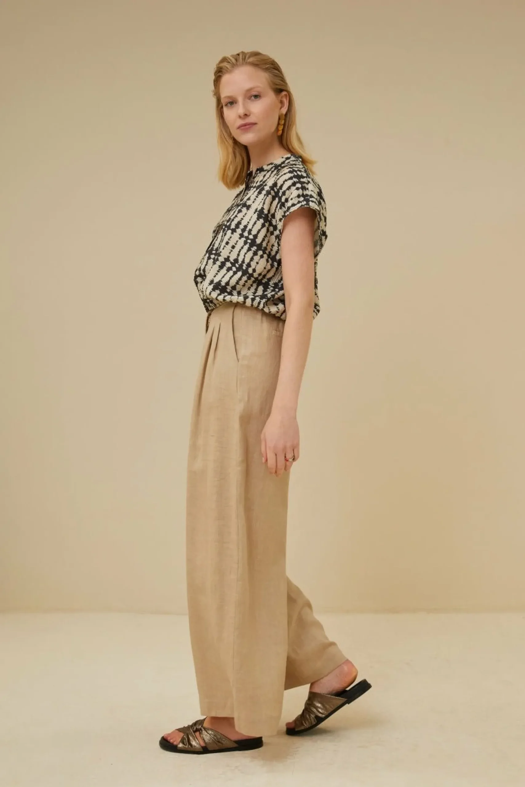 By bar Co-Ord Sets<Lode Tie Dyed Blouse