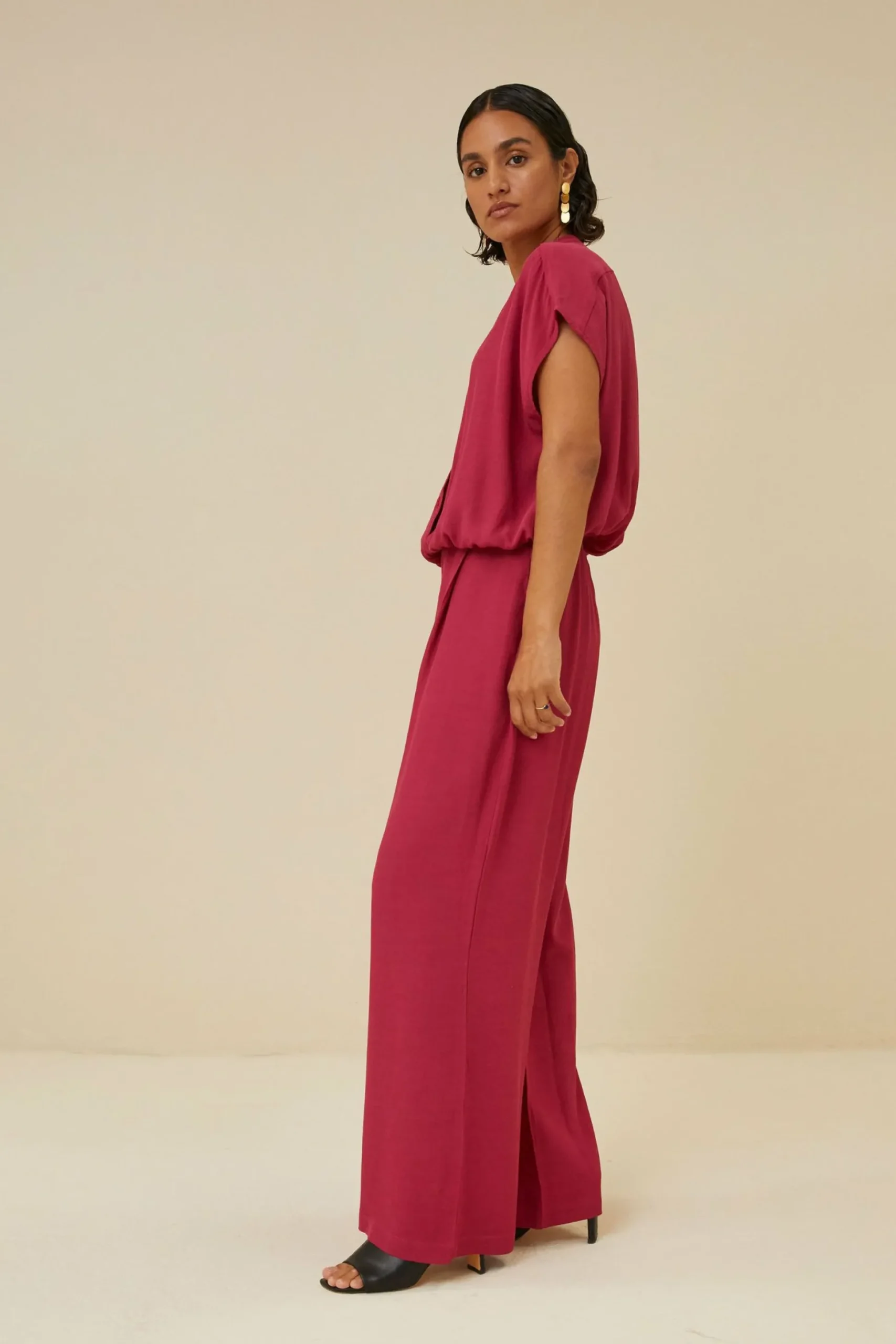 By bar Co-Ord Sets<Lode Viscose Blouse