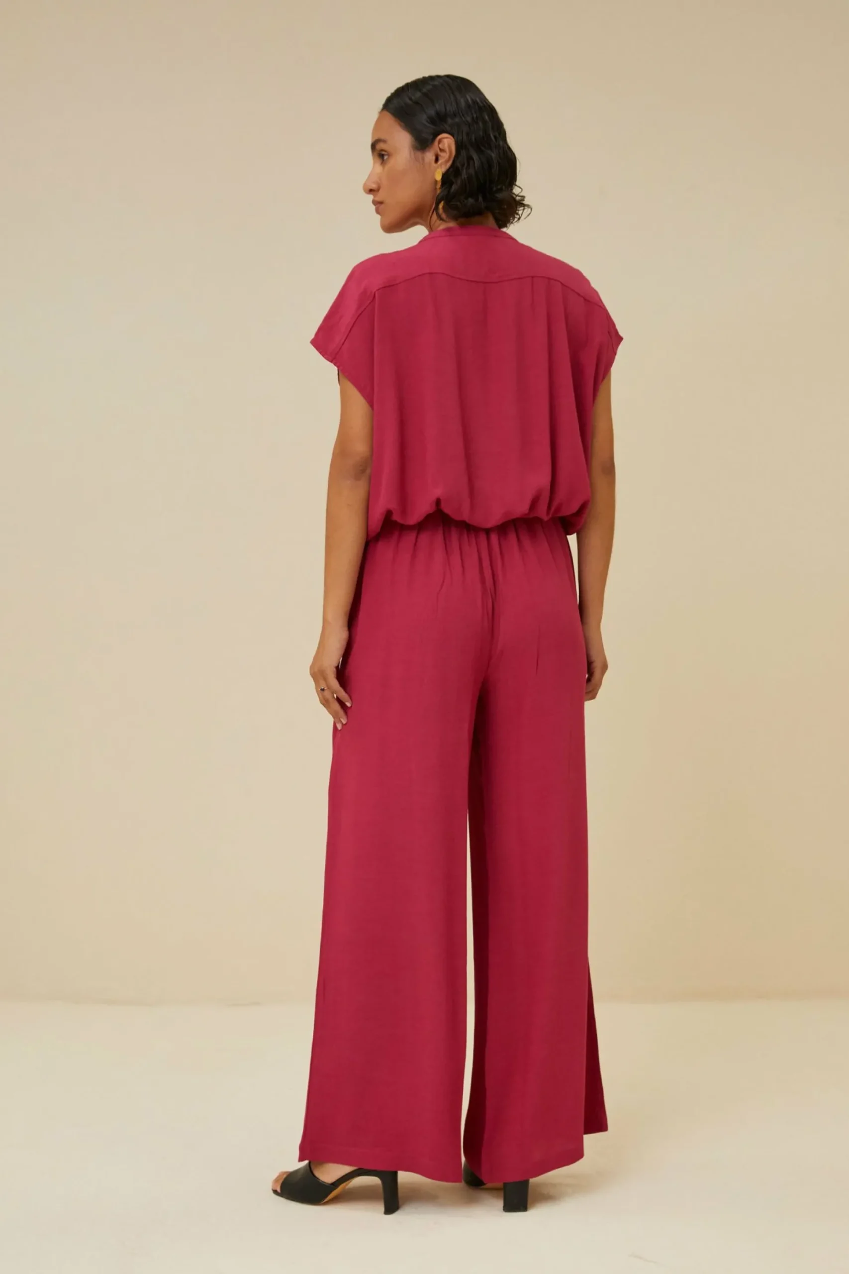 By bar Blouses<Lode Viscose Blouse